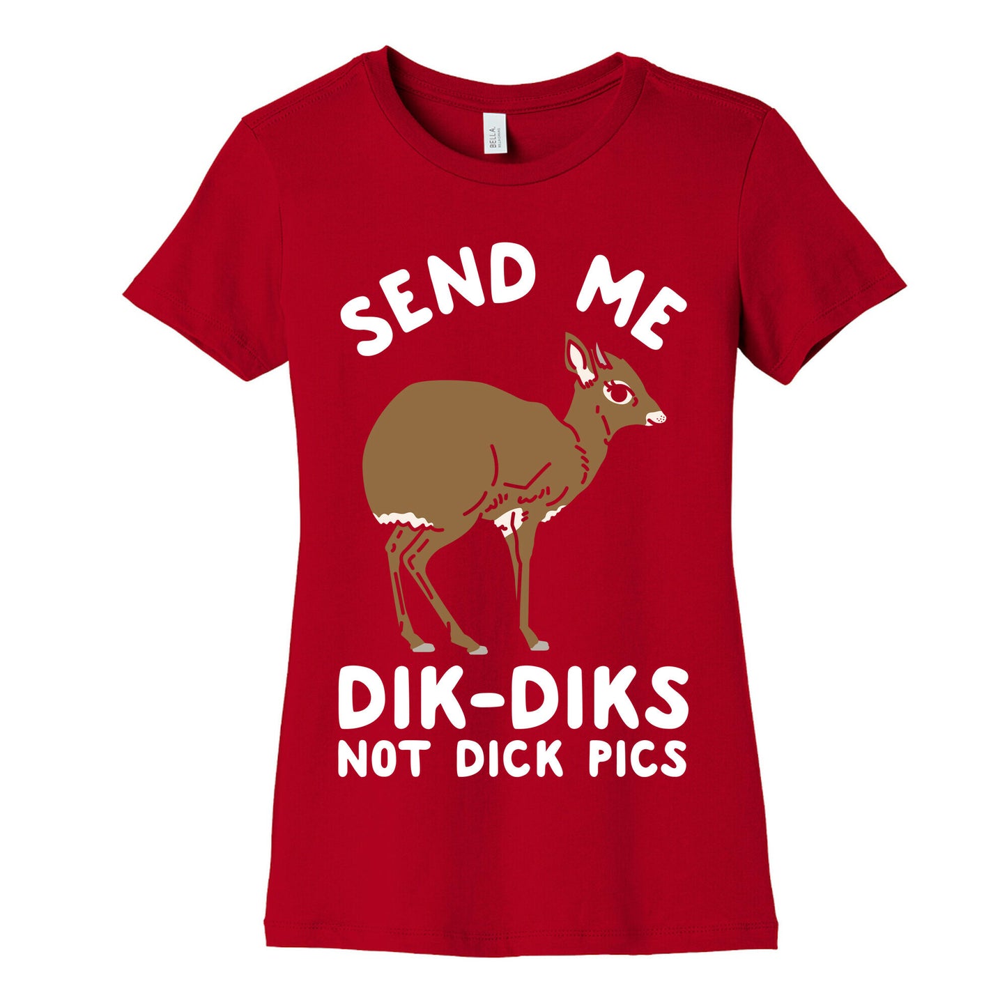 Send Me Dik-Diks Women's Cotton Tee
