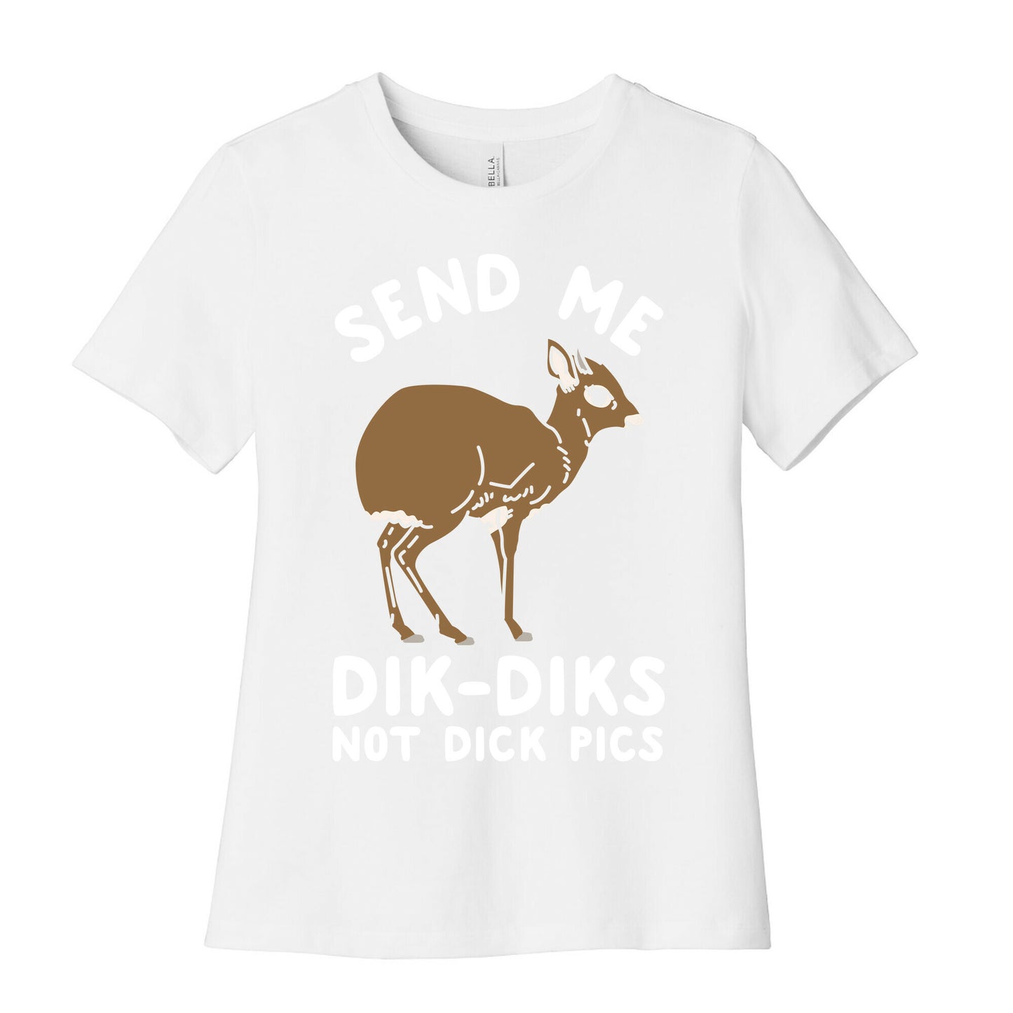 Send Me Dik-Diks Women's Cotton Tee