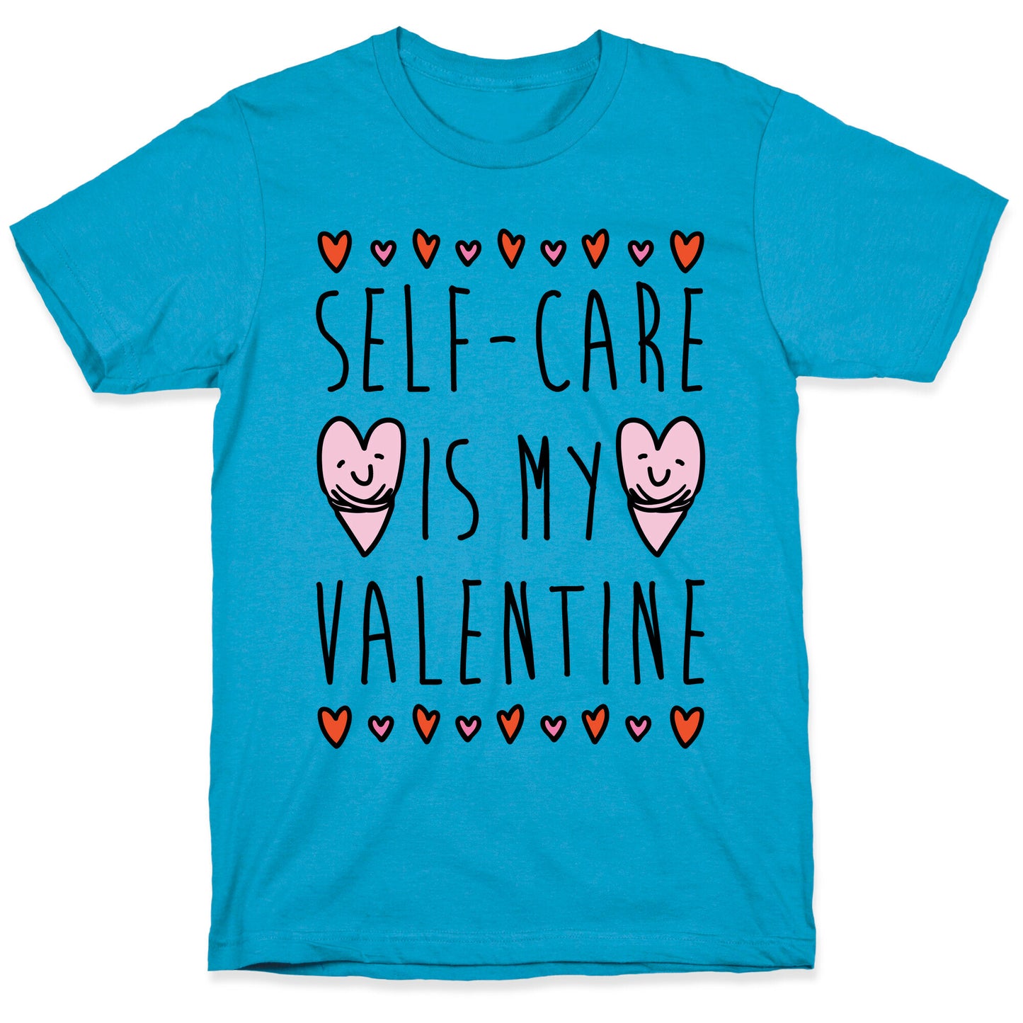 Self-Care Is My Valentine Unisex Triblend Tee