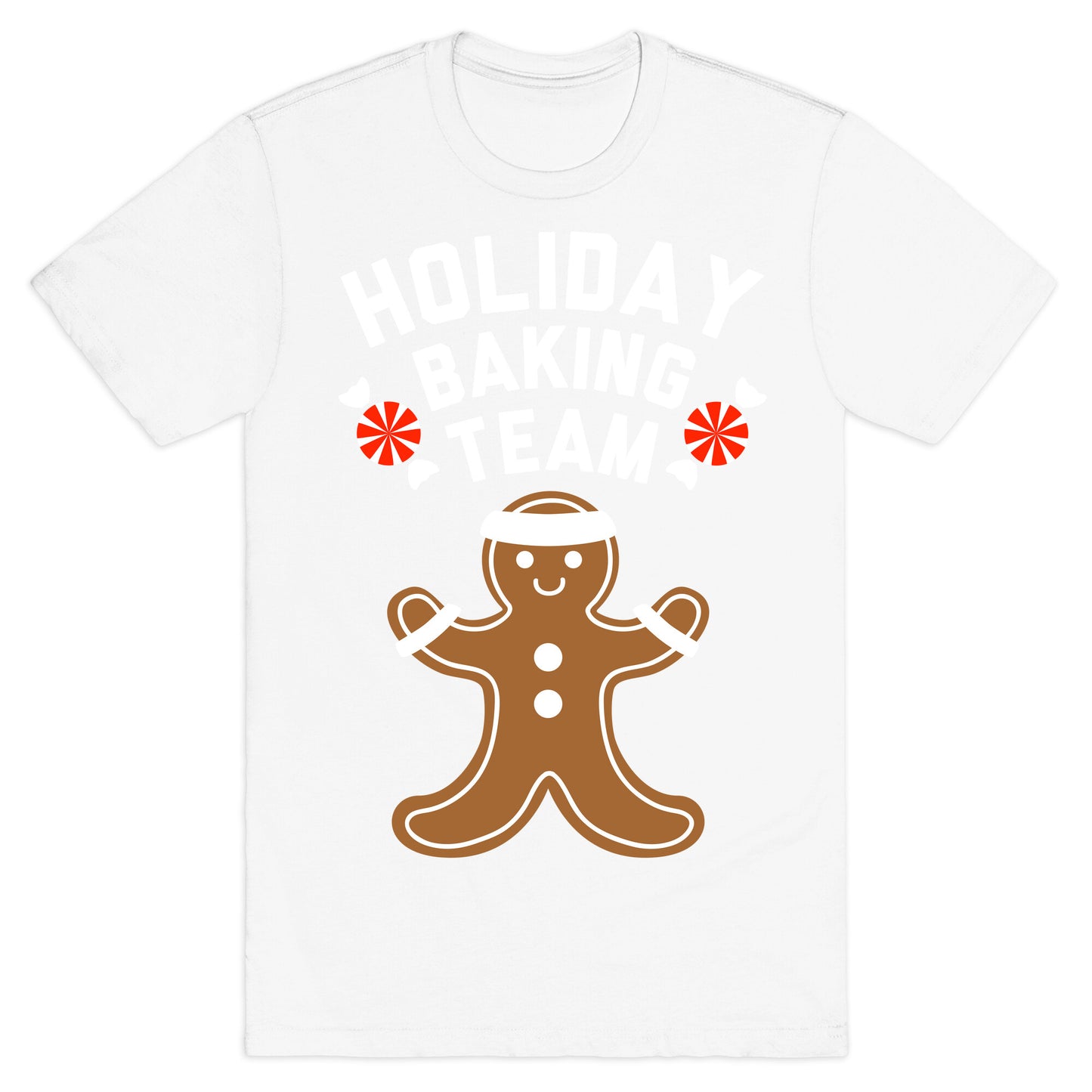 Holiday Baking Team (White Ink) T-Shirt