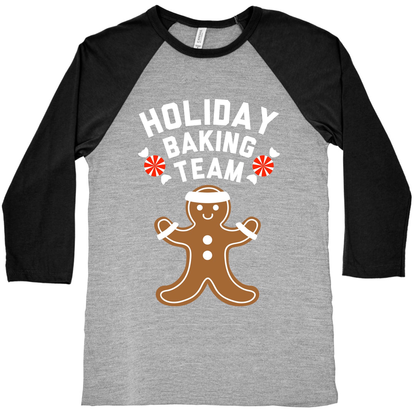 Holiday Baking Team (White Ink) Baseball Tee