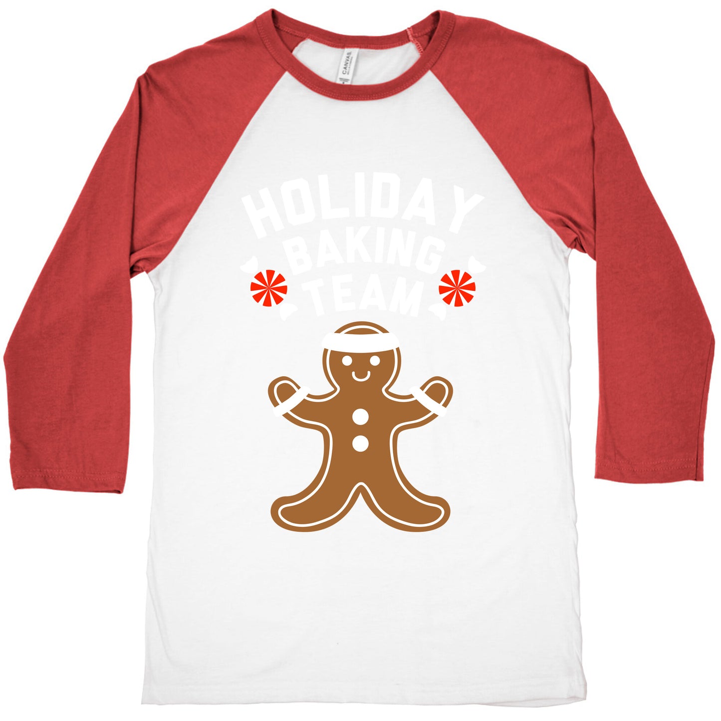 Holiday Baking Team (White Ink) Baseball Tee