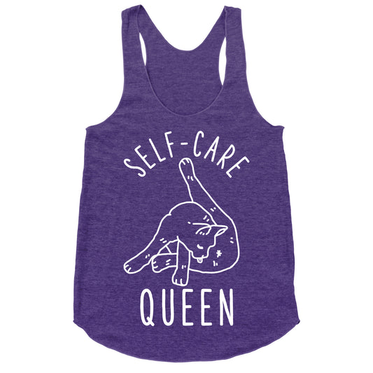 Self-Care Cat Racerback Tank