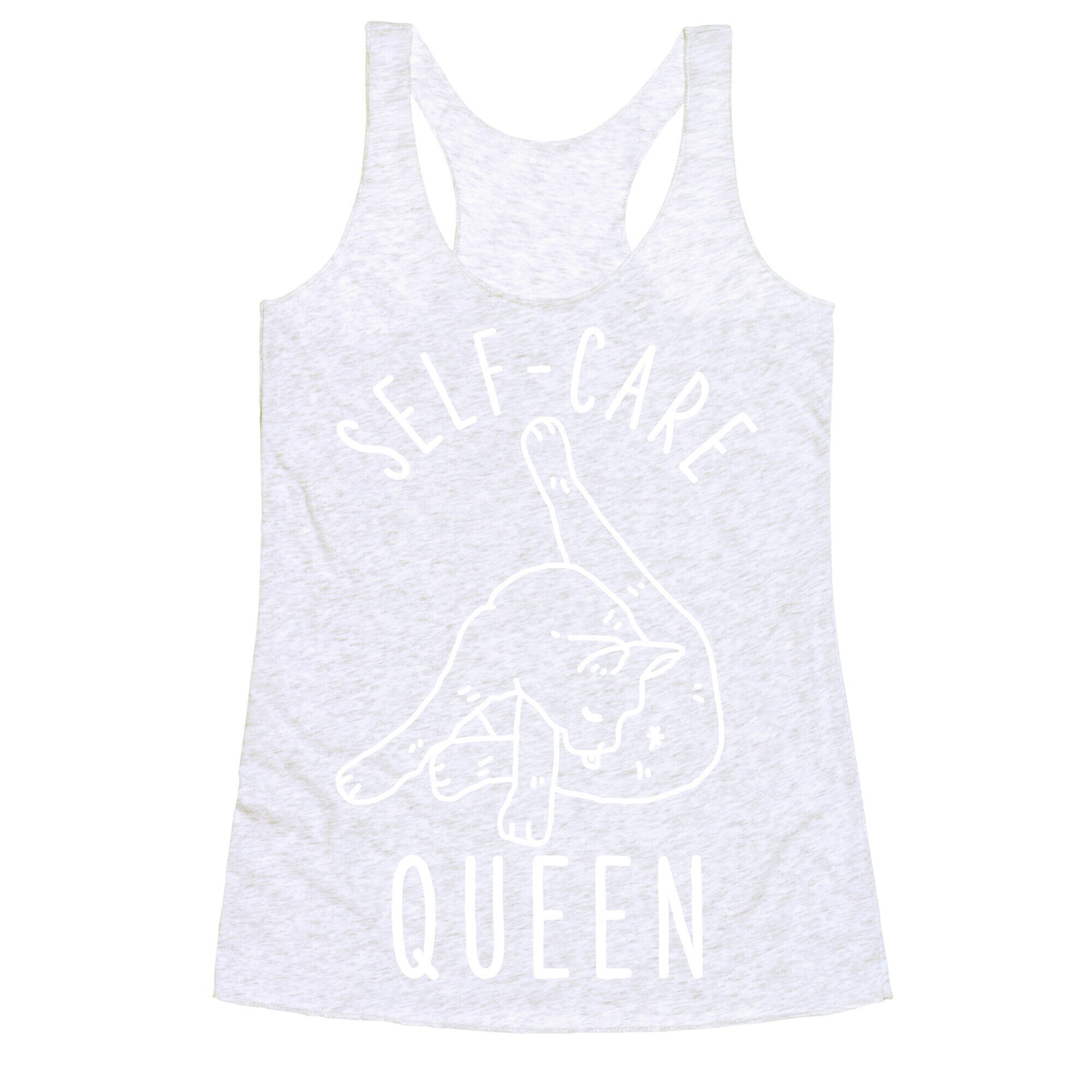Self-Care Cat Racerback Tank