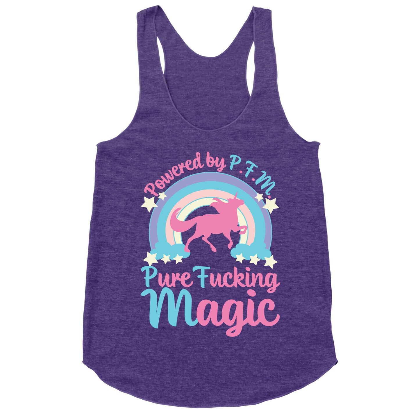 Powered by PFM Racerback Tank