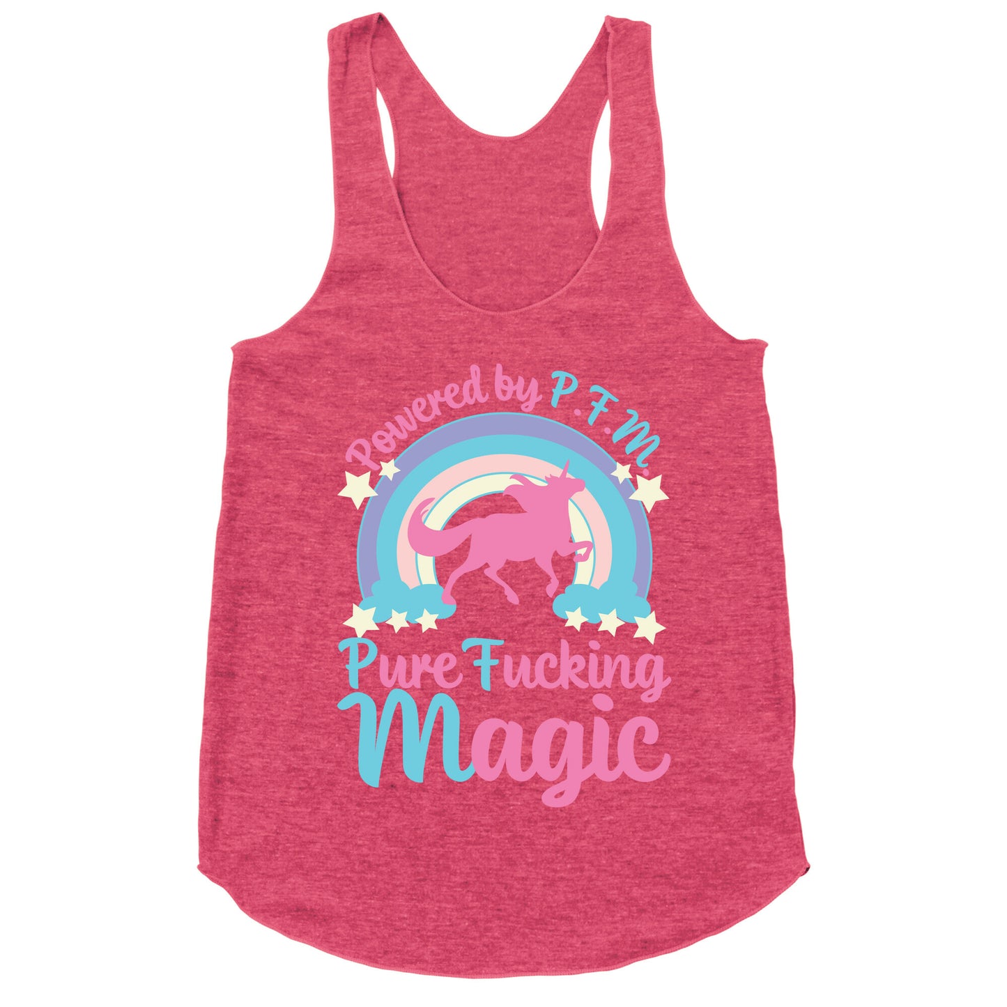 Powered by PFM Racerback Tank