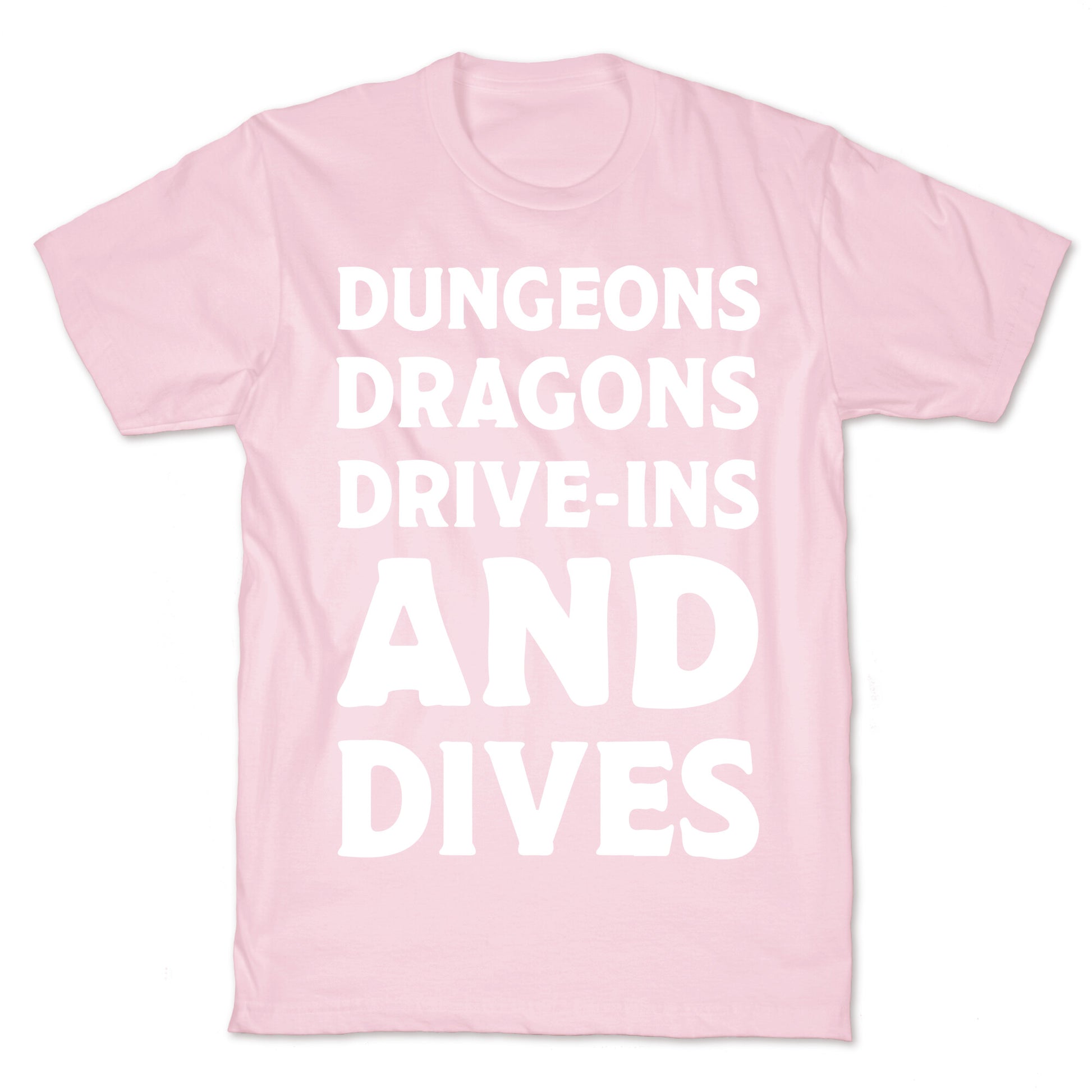 Dungeons Dragons Drive-ins And Dives T-Shirt
