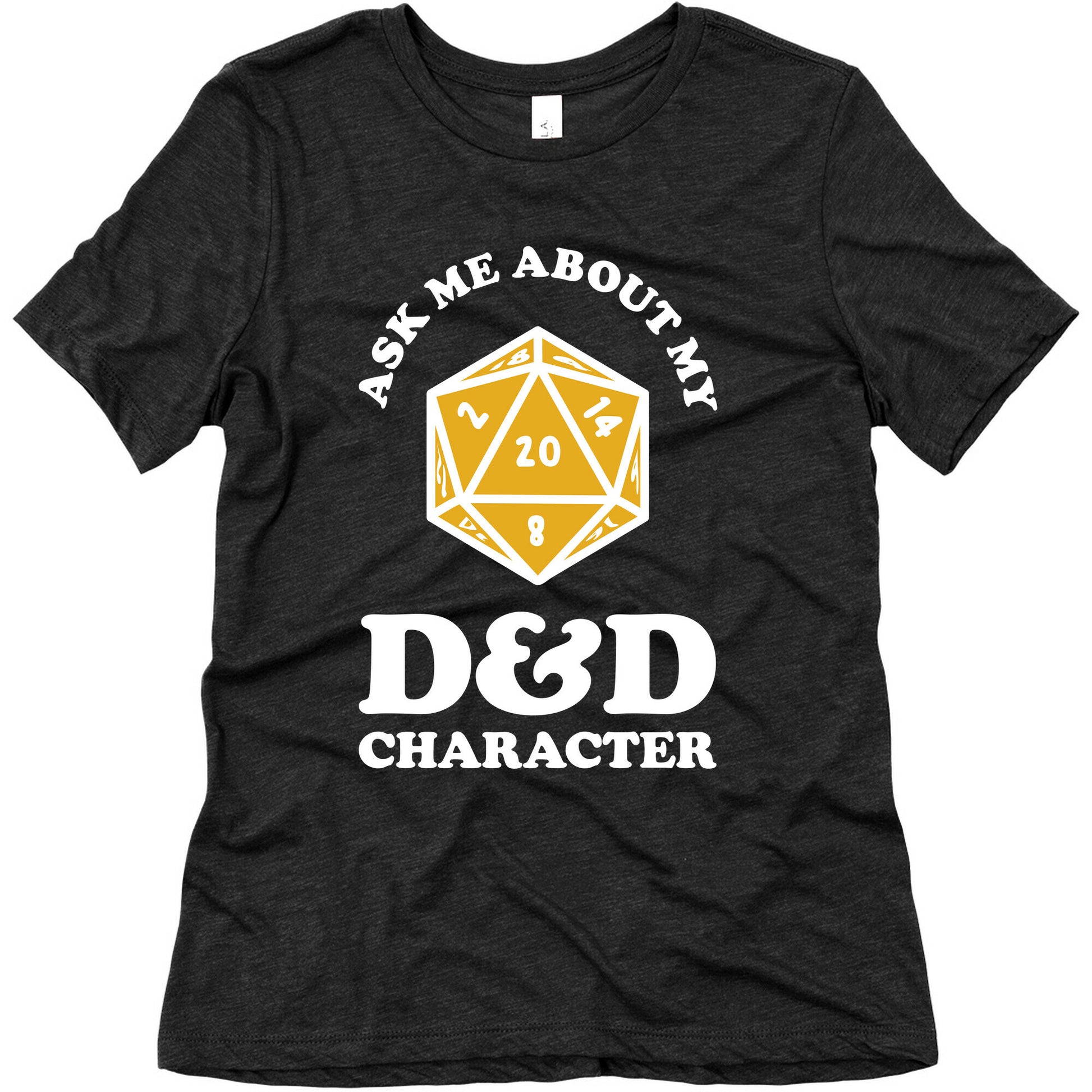 Ask Me About My D&D Character Women's Triblend Tee