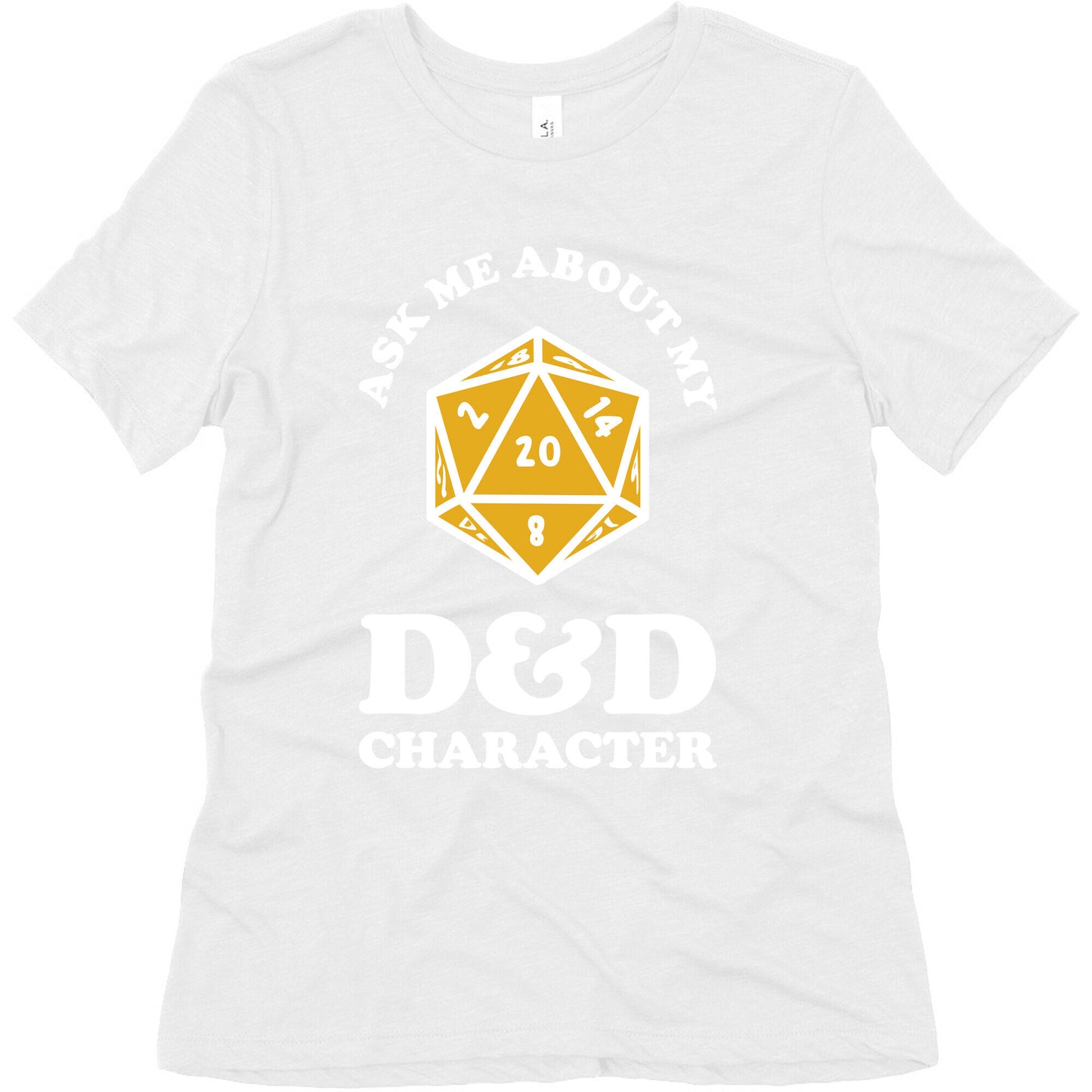 Ask Me About My D&D Character Women's Triblend Tee