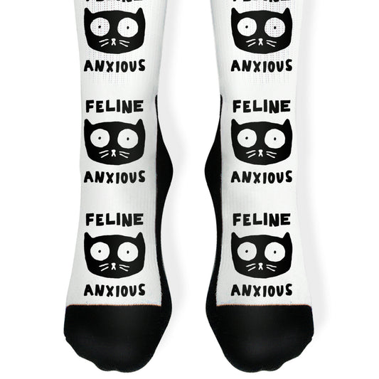 Feline Anxious Socks