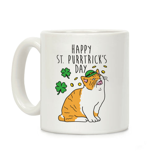 Happy St. Purrtrick's Day Coffee Mug