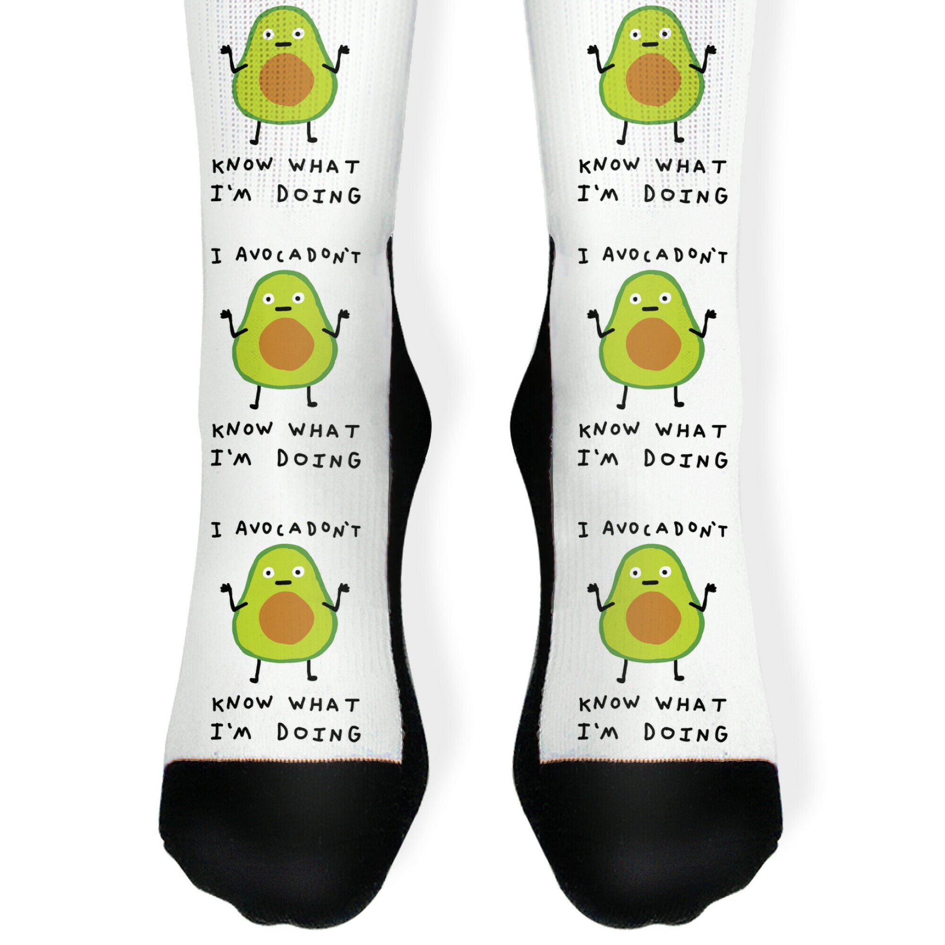 I Avocadon't Know What I'm Doing Socks