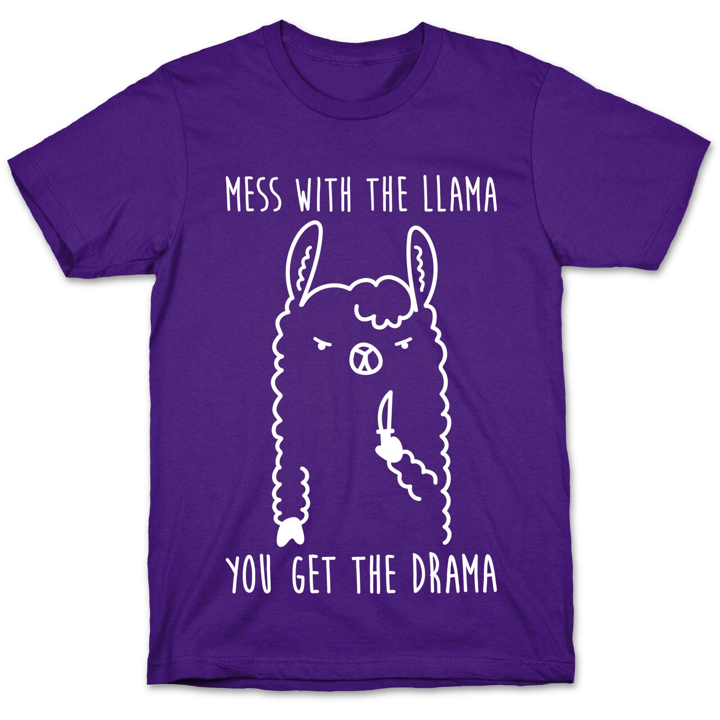 Mess With The Llama You Get The Drama T-Shirt