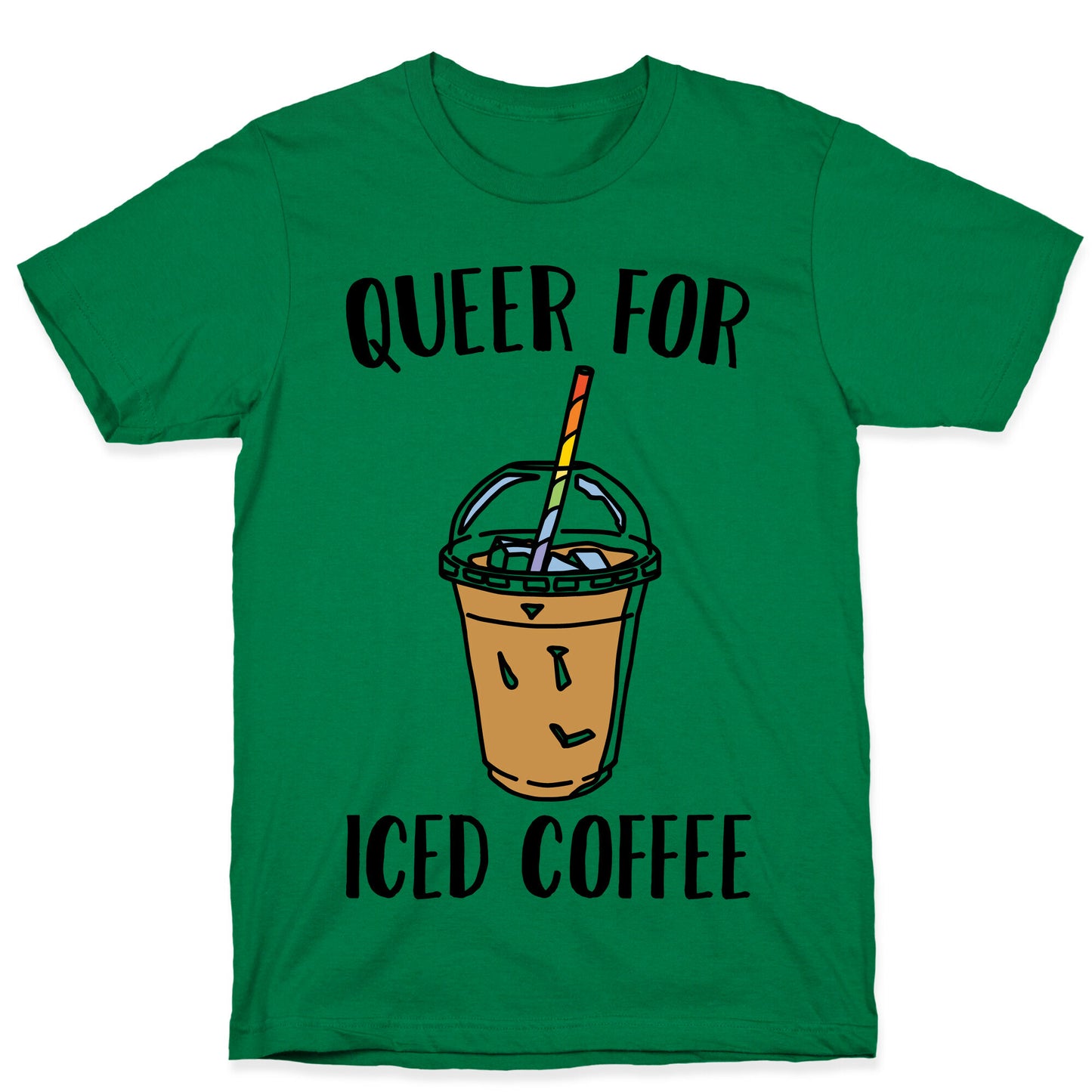 Queer For Iced Coffee T-Shirt