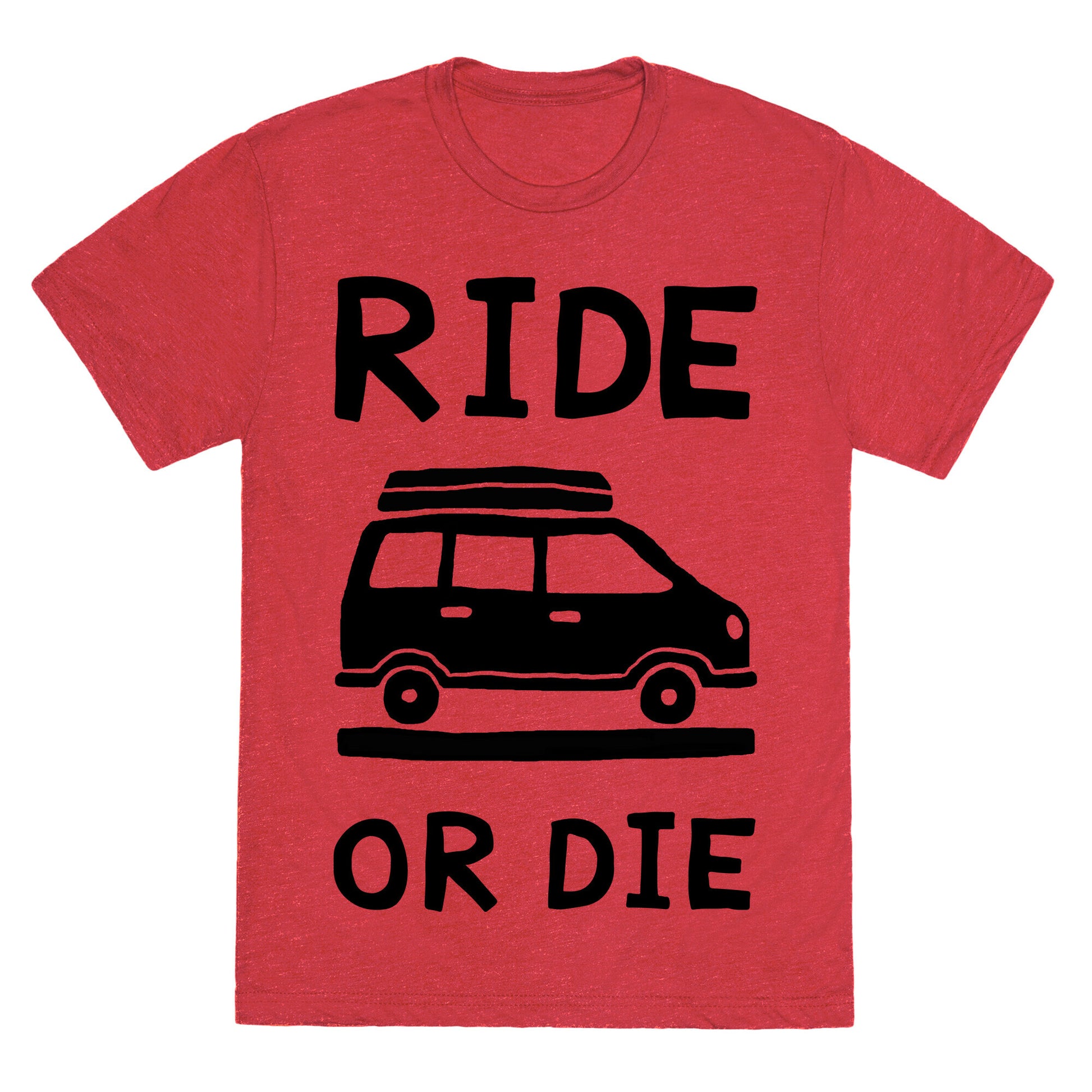 Ride Or Die Road Trip Unisex Triblend Tee
