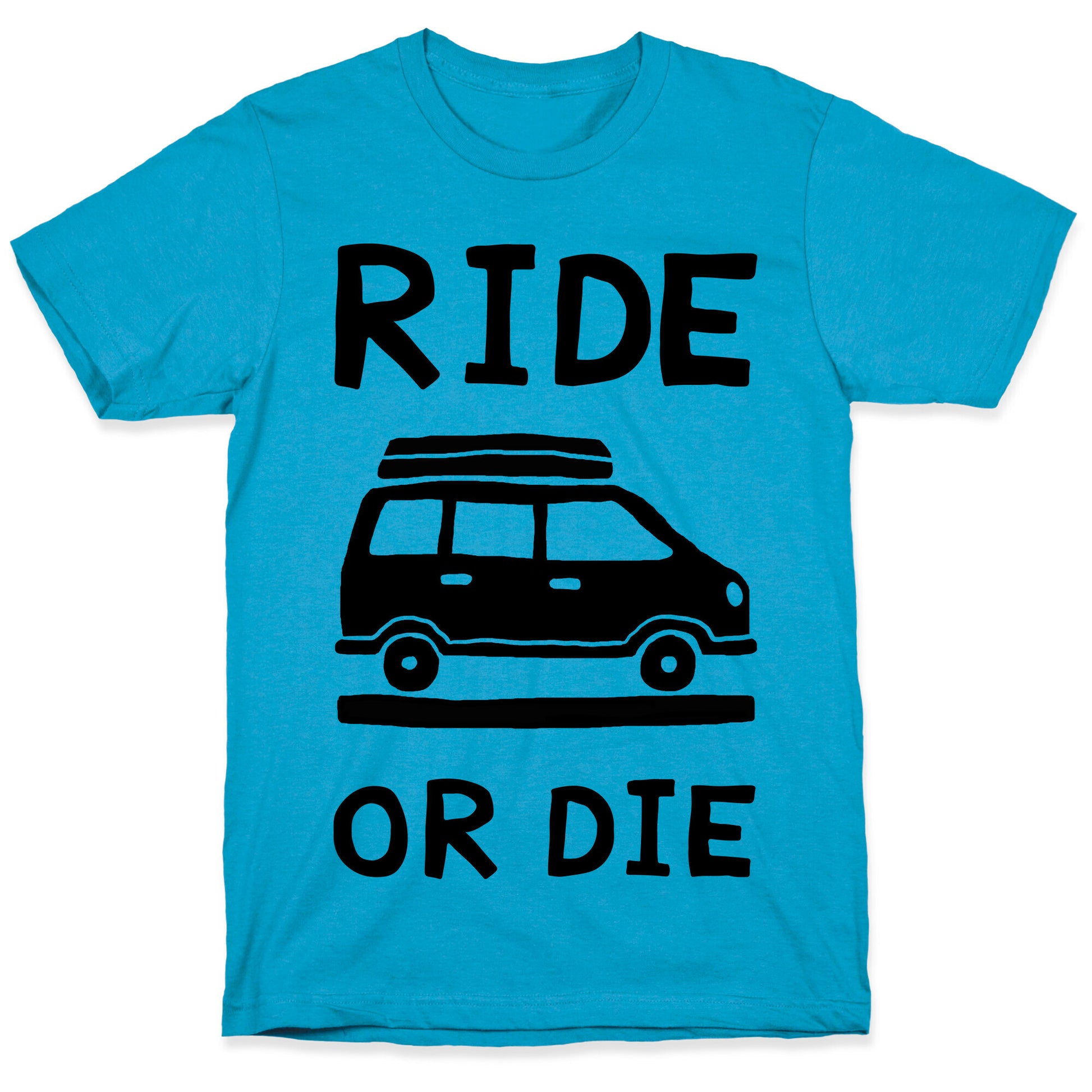 Ride Or Die Road Trip Unisex Triblend Tee