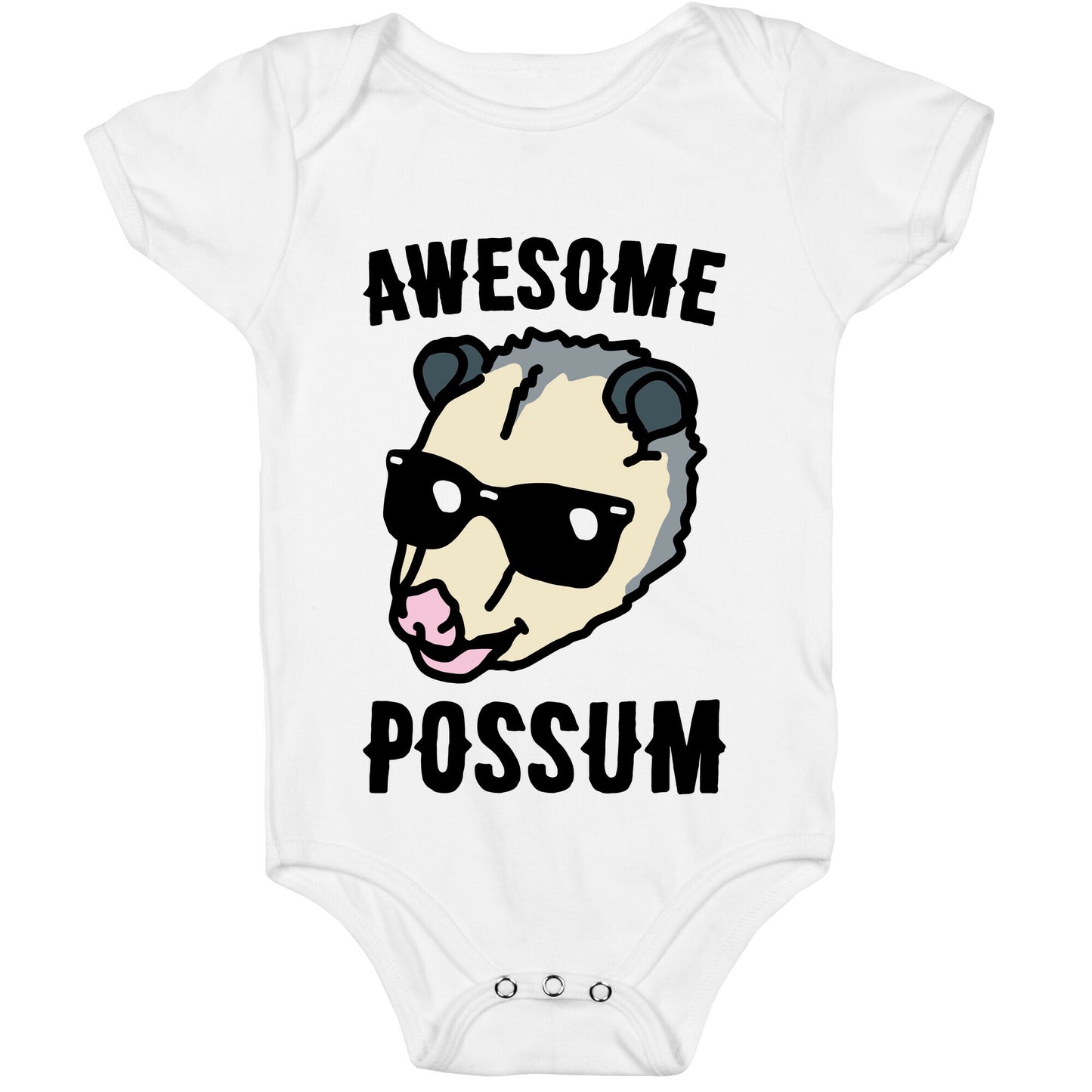 Awesome Possum Baby One Piece
