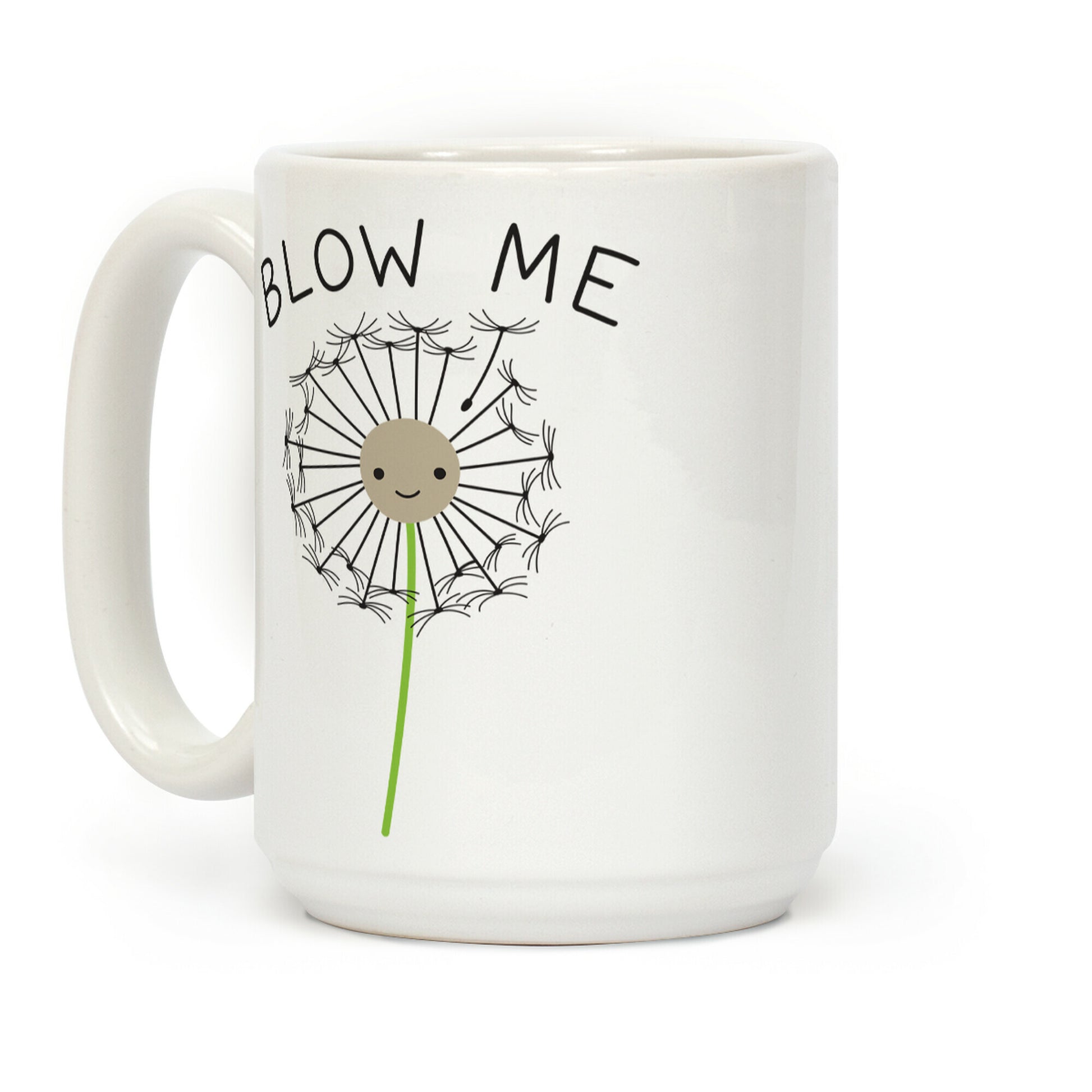 Blow Me Dandelion Coffee Mug