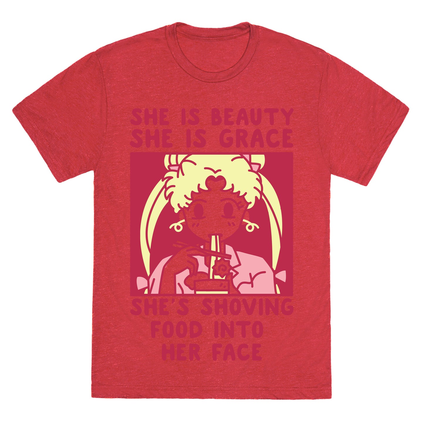 She Is Beauty Usagi Unisex Triblend Tee