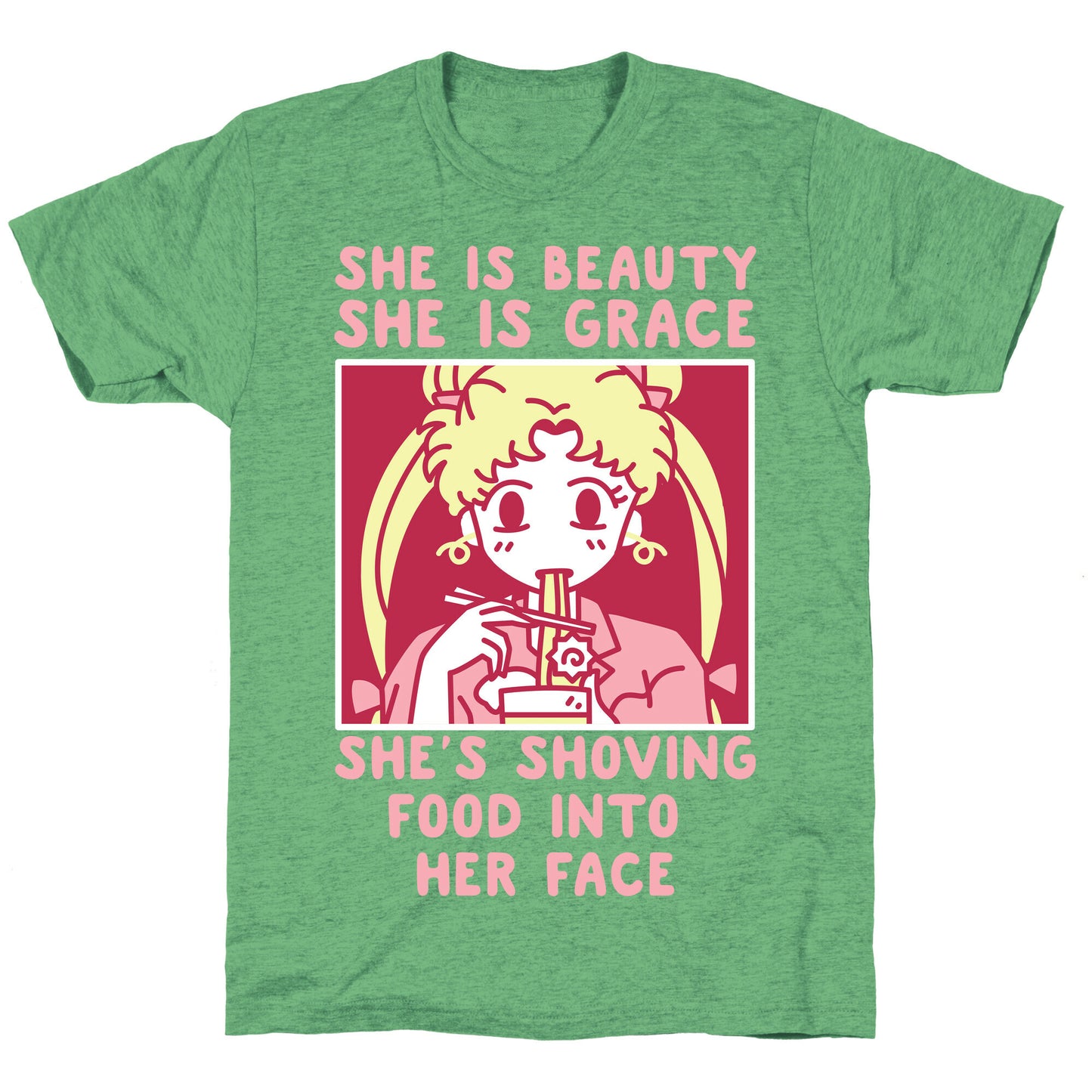 She Is Beauty Usagi Unisex Triblend Tee