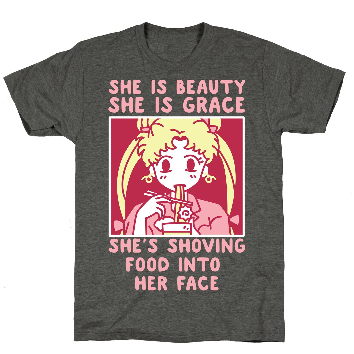 She Is Beauty Usagi Unisex Triblend Tee
