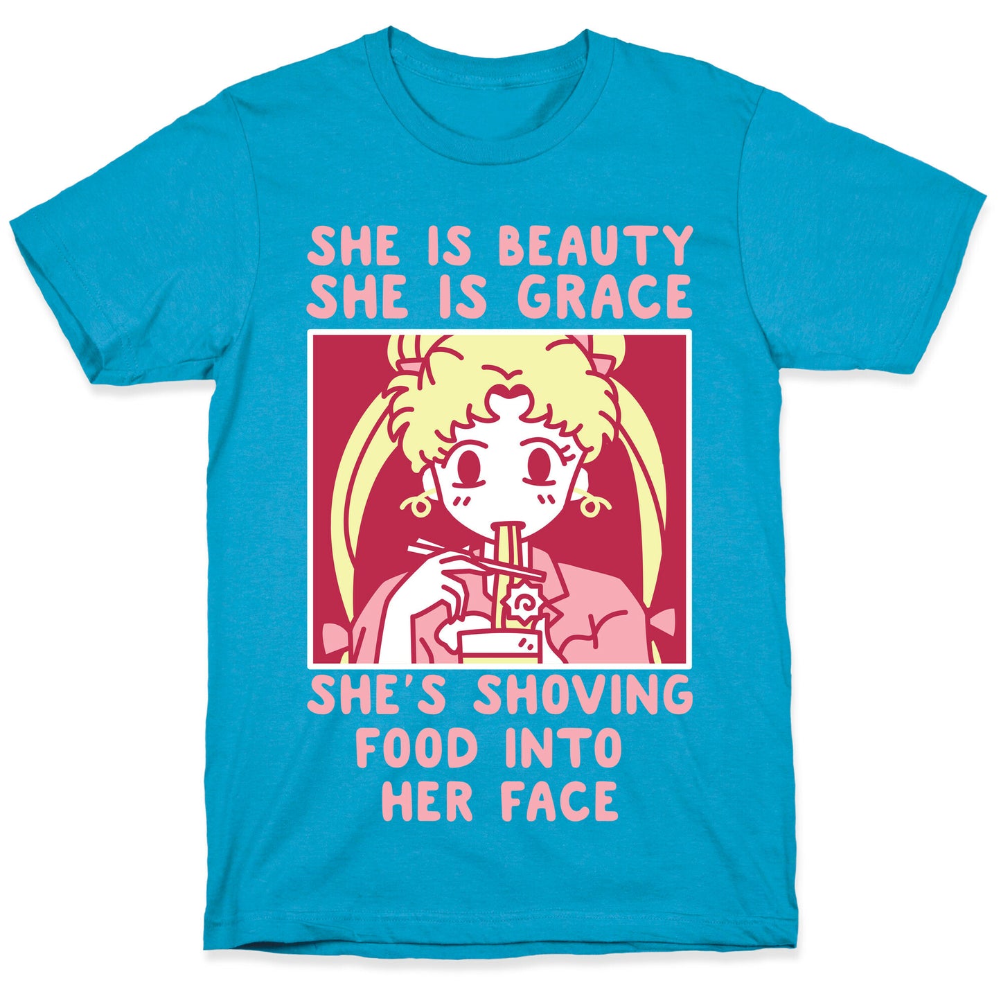 She Is Beauty Usagi Unisex Triblend Tee