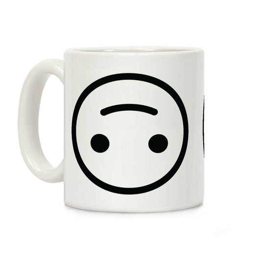 Upside-down Smiley Coffee Mug