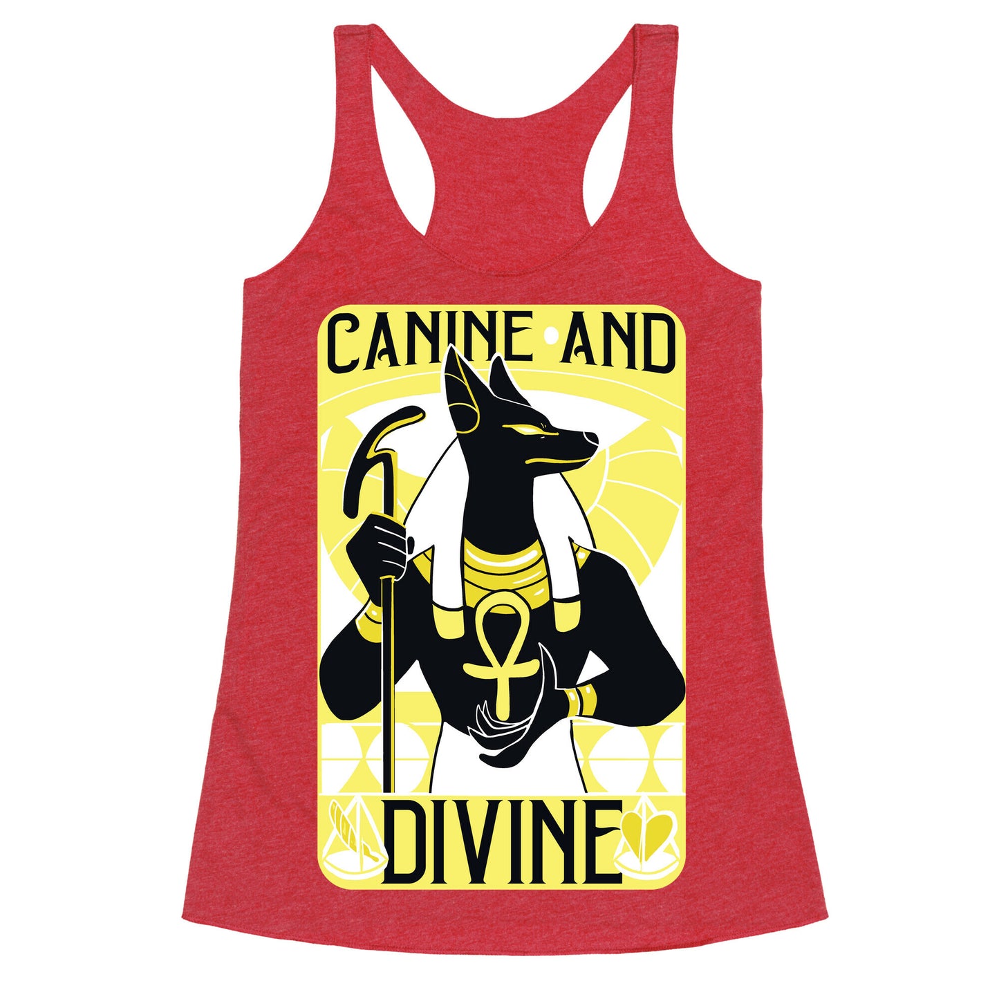 Canine and Divine Racerback Tank