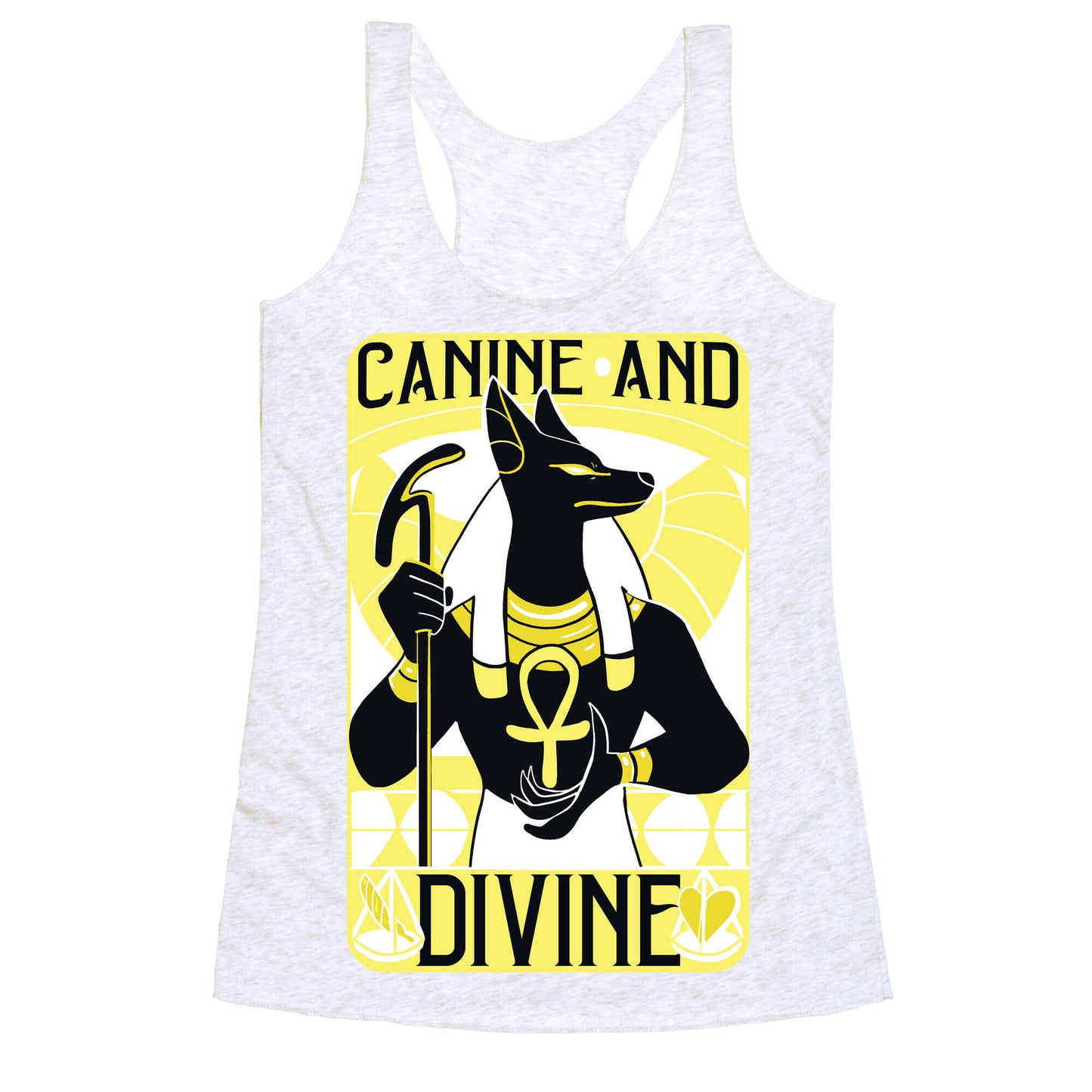 Canine and Divine Racerback Tank
