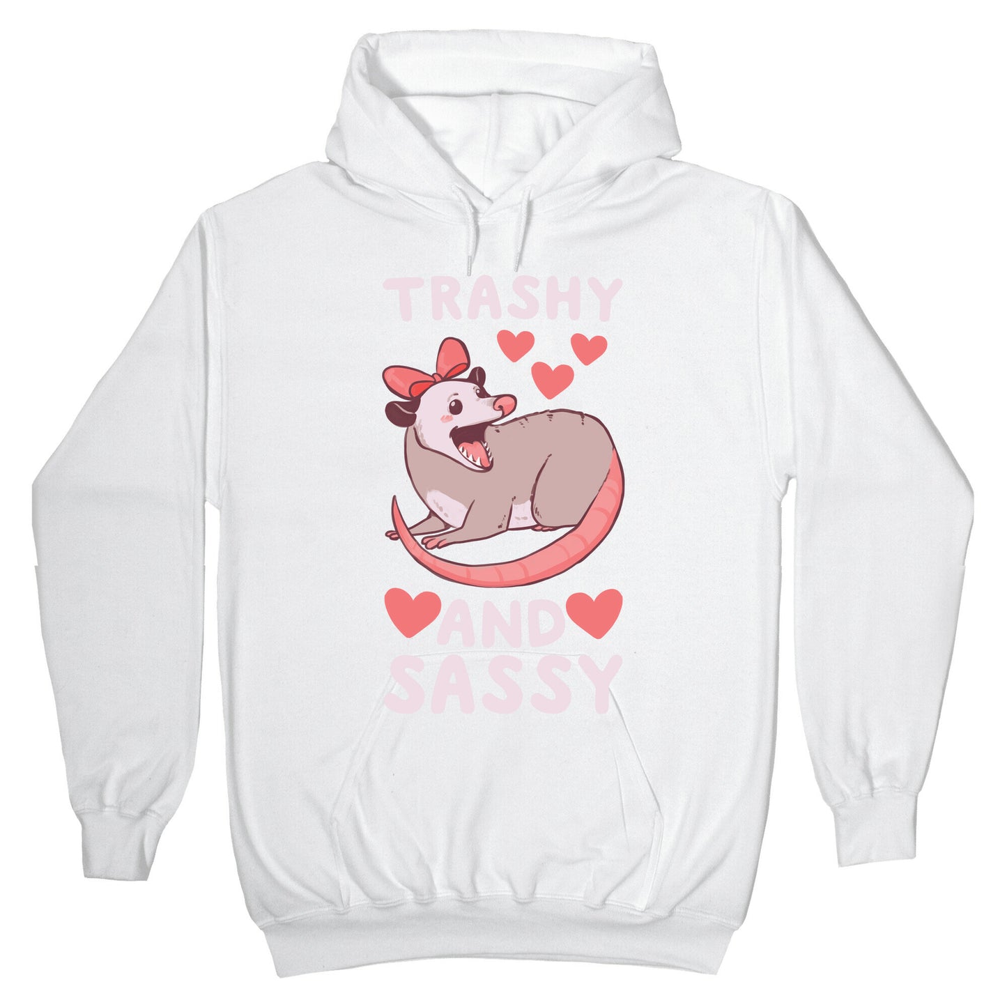 Trashy and Sassy Possum Hoodie