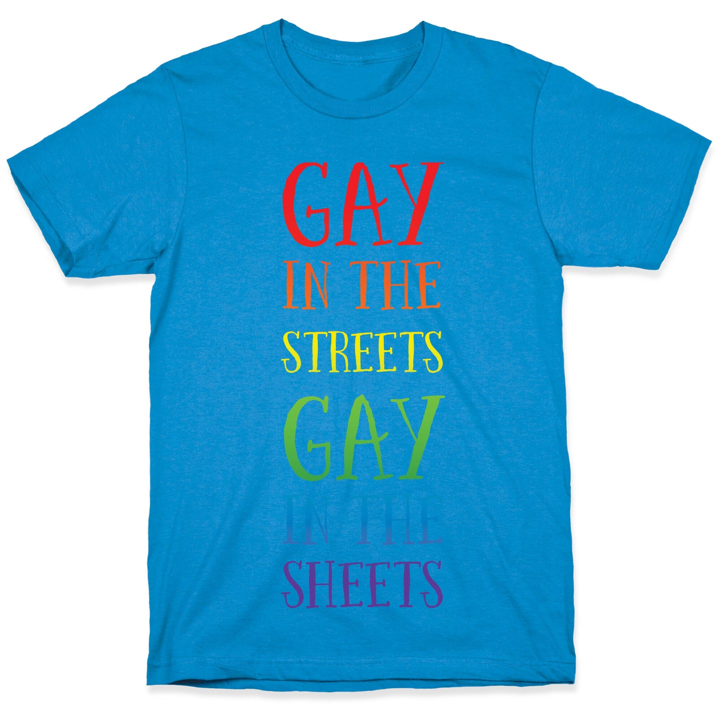 Gay in the Streets, Gay in the Sheets T-Shirt
