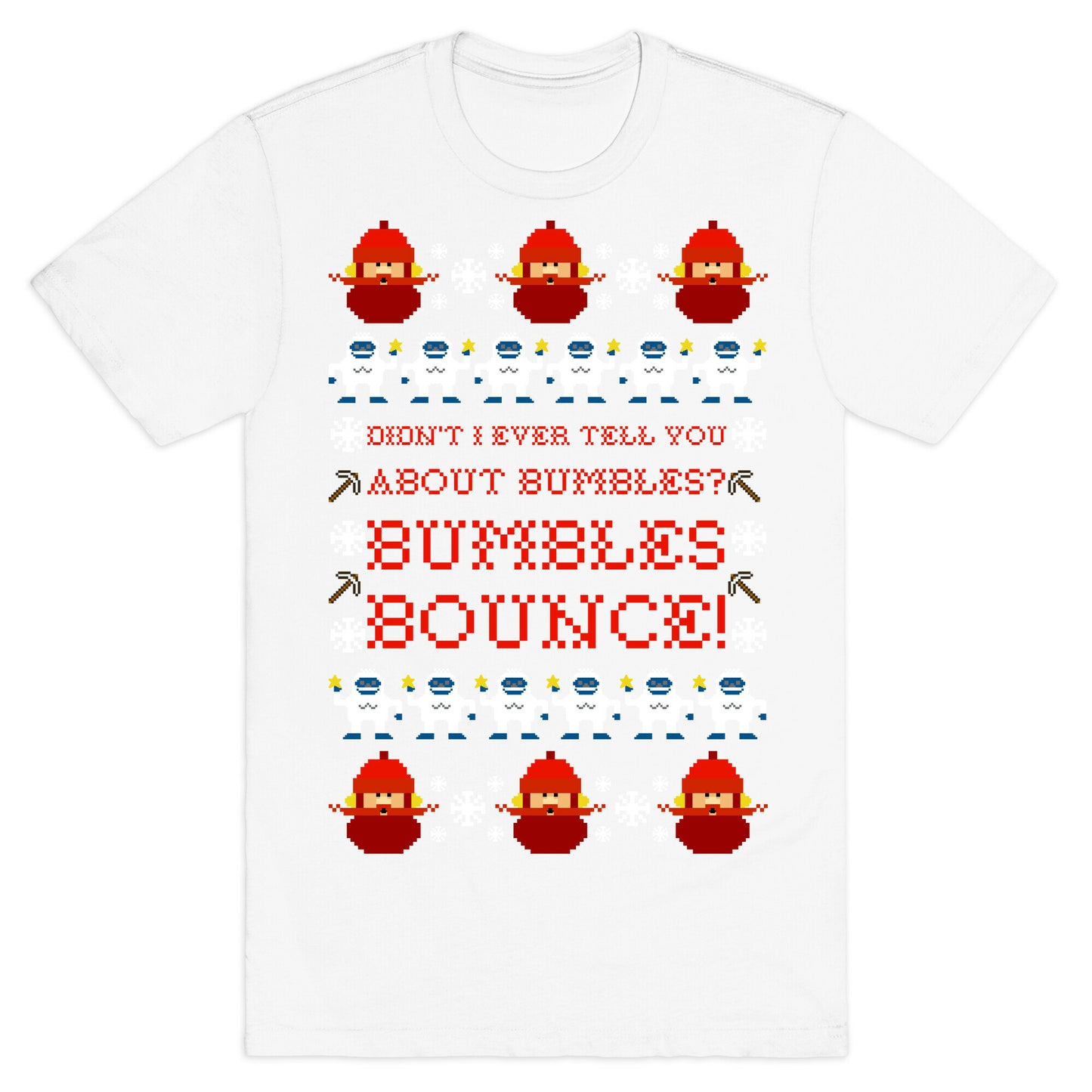Yukon Cornelius and Bumble Ugly Sweater T-Shirt