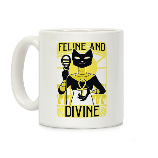 Feline and Divine Coffee Mug