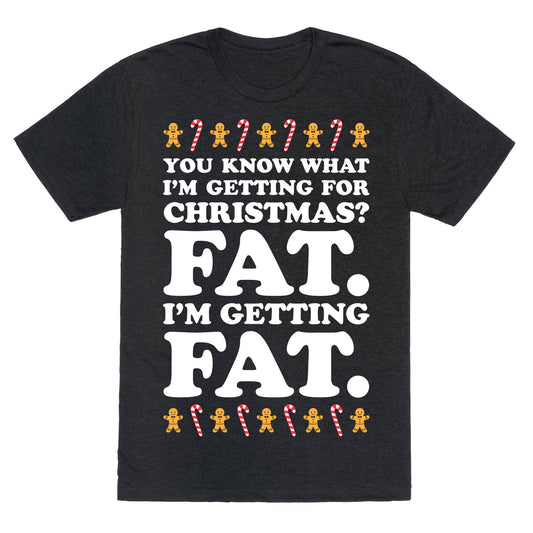 Fat Christmas Unisex Triblend Tee