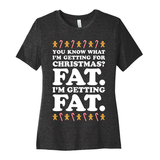 Fat Christmas Women's Cotton Tee