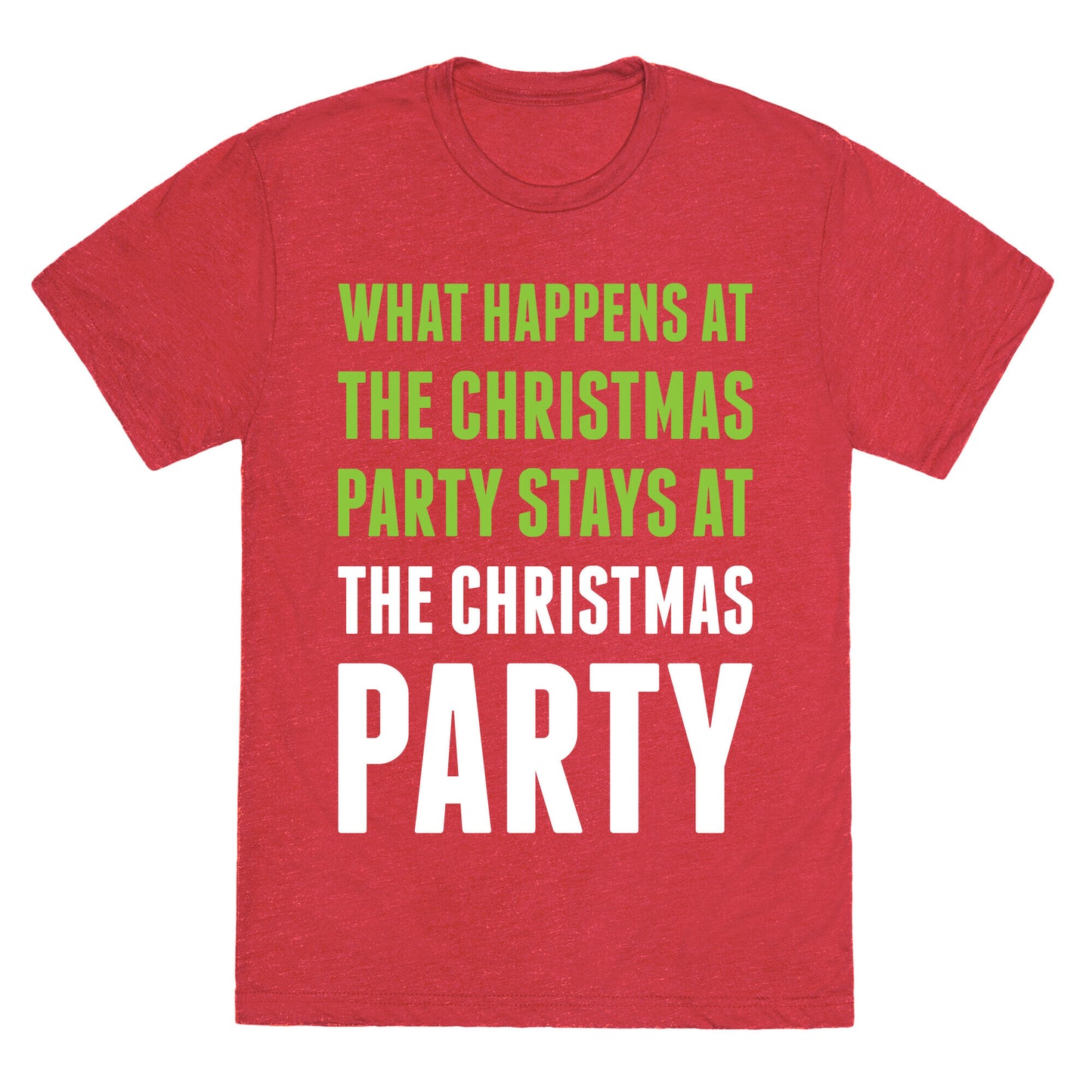 Christmas Party Unisex Triblend Tee
