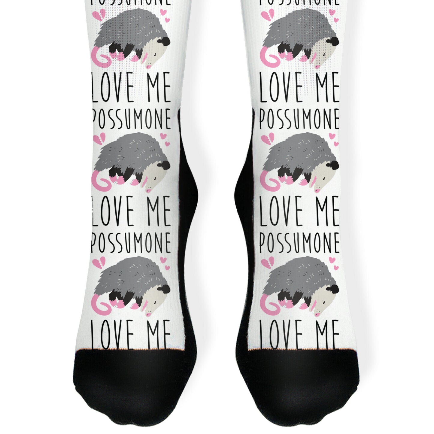 Possumone Love Me Opossum Socks