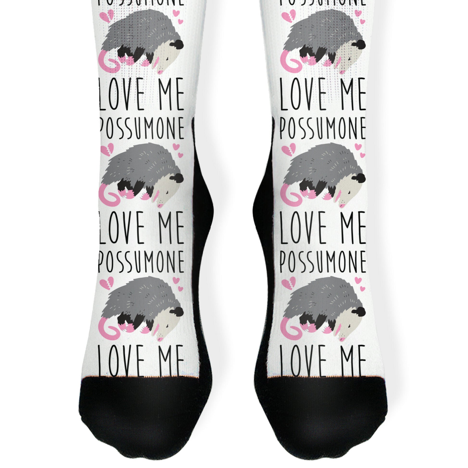 Possumone Love Me Opossum Socks