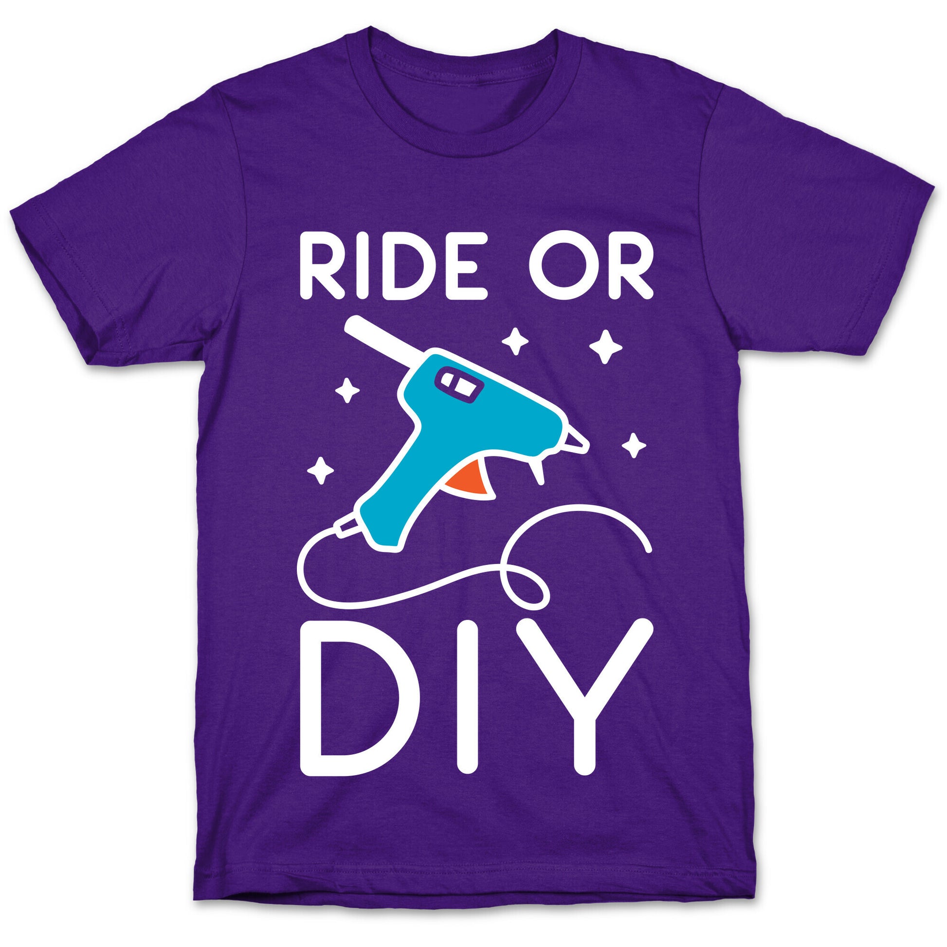 Ride Or DIY Pair 1/2 T-Shirt