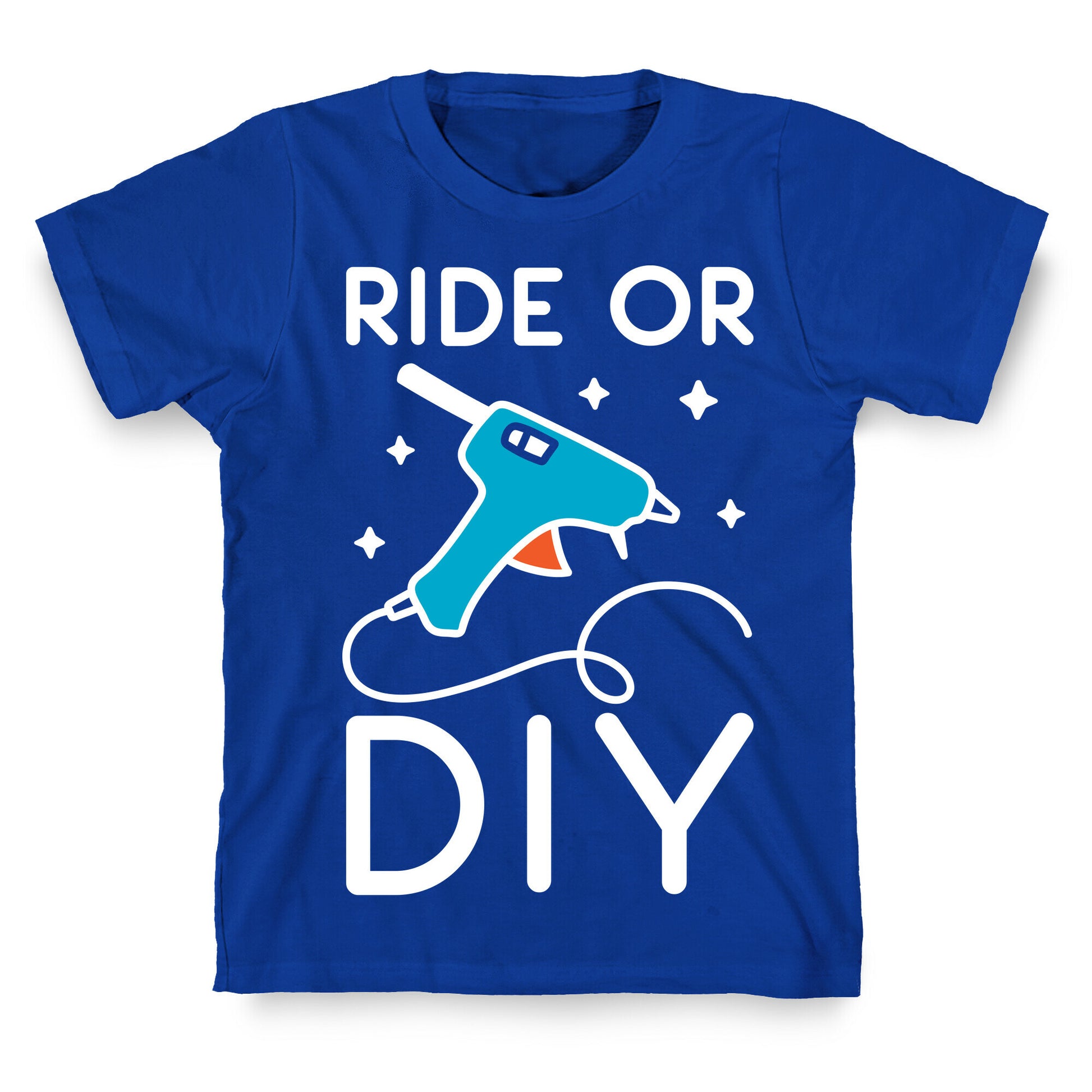 Ride Or DIY Pair 1/2 T-Shirt