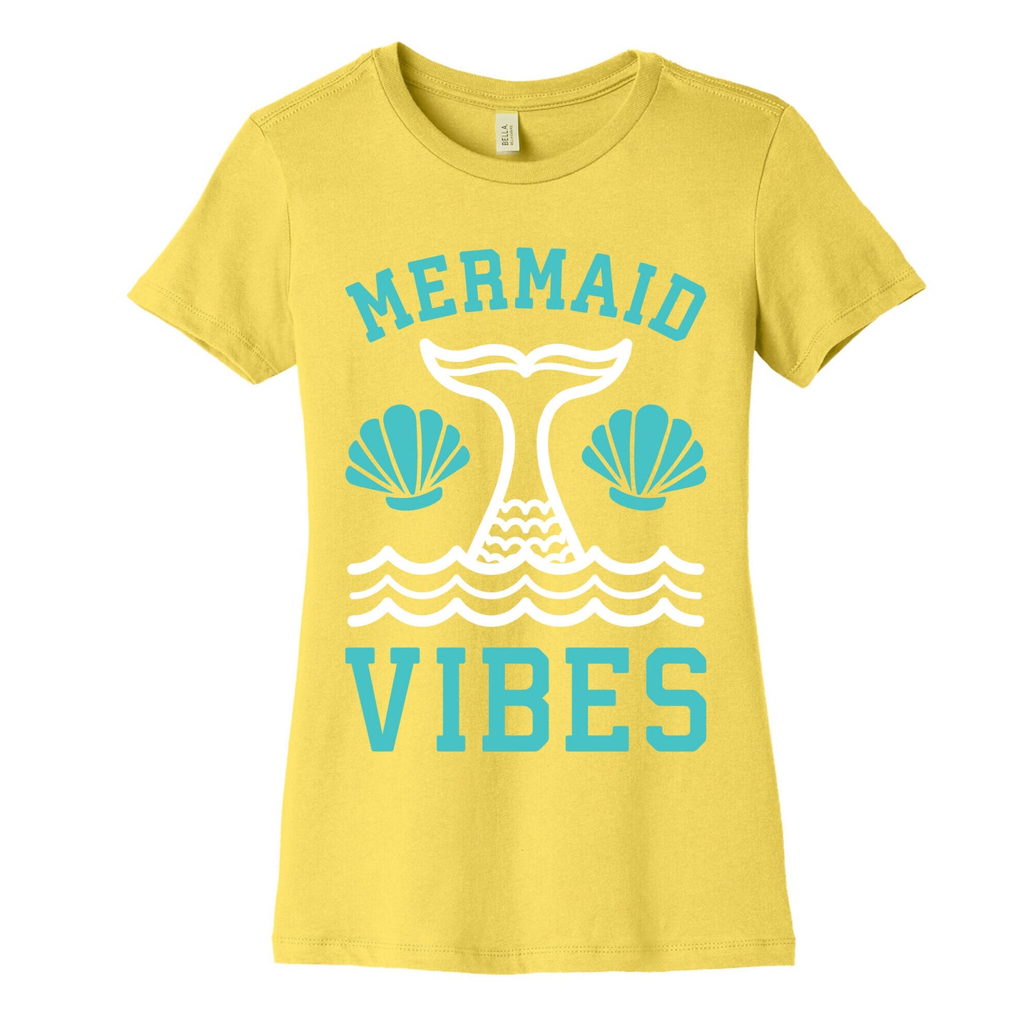 Mermaid Vibes Women's Cotton Tee