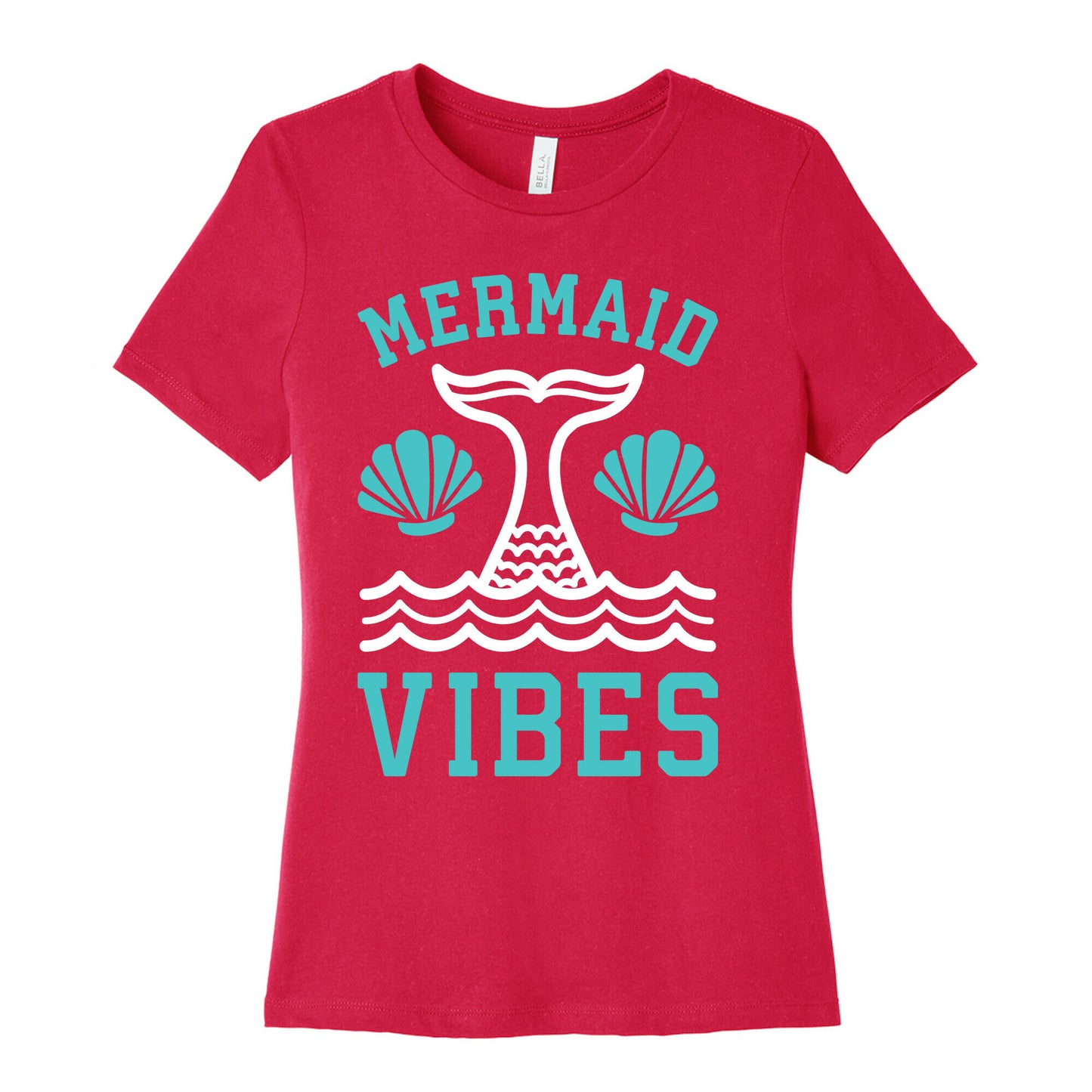 Mermaid Vibes Women's Cotton Tee