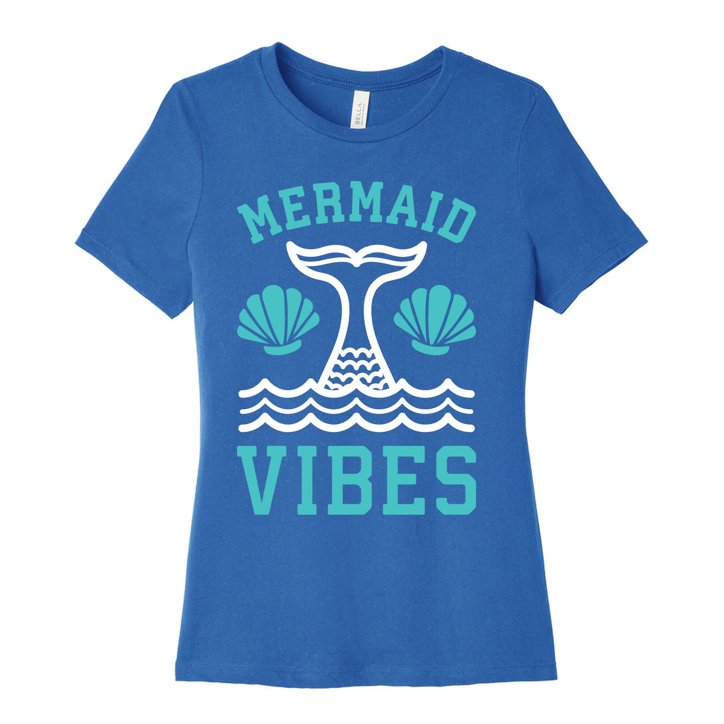 Mermaid Vibes Women's Cotton Tee