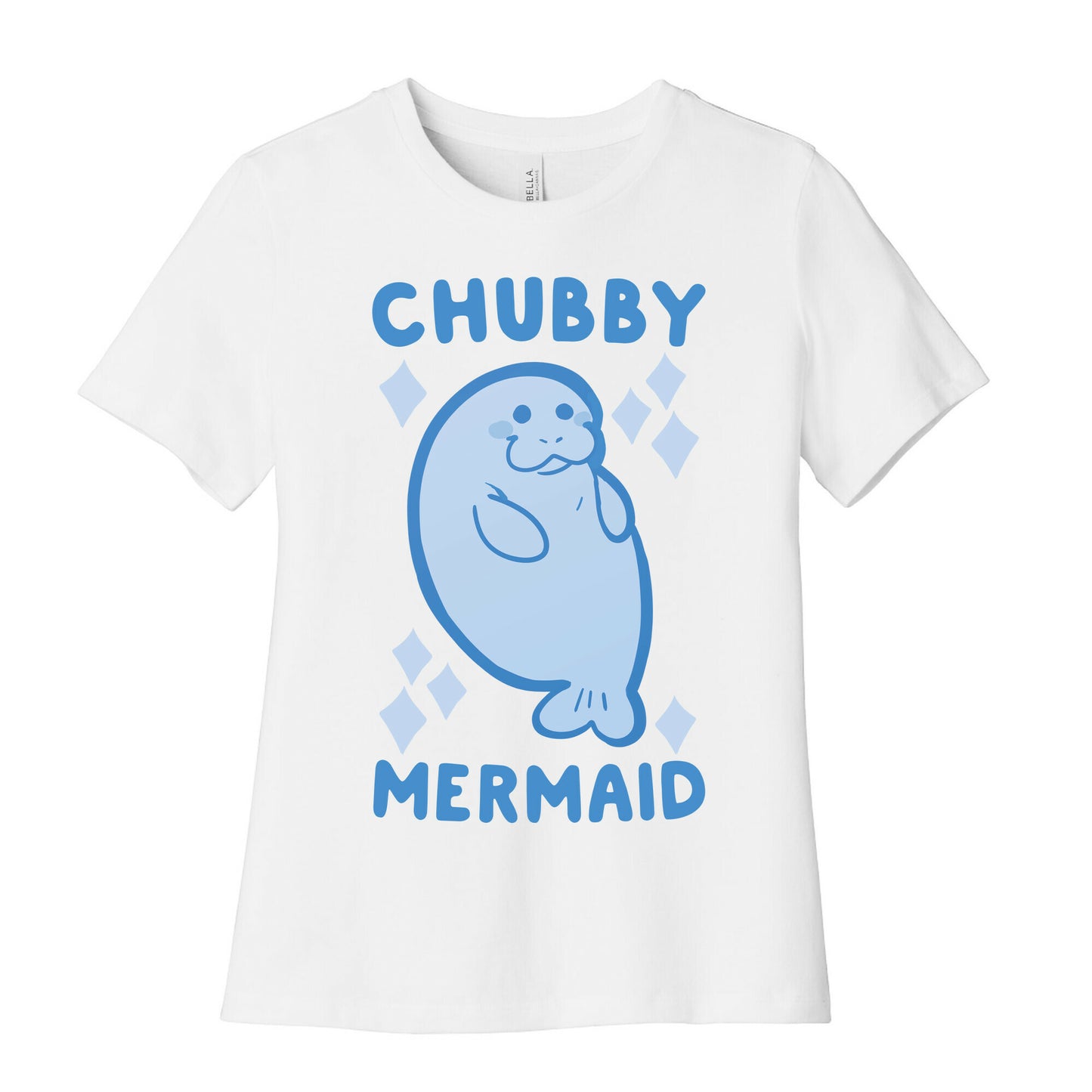 Chubby Mermaid Women's Cotton Tee