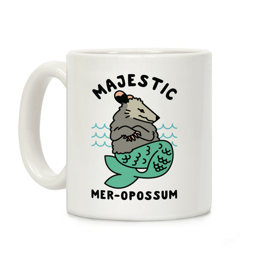 Majestic Mer-Opossum Coffee Mug