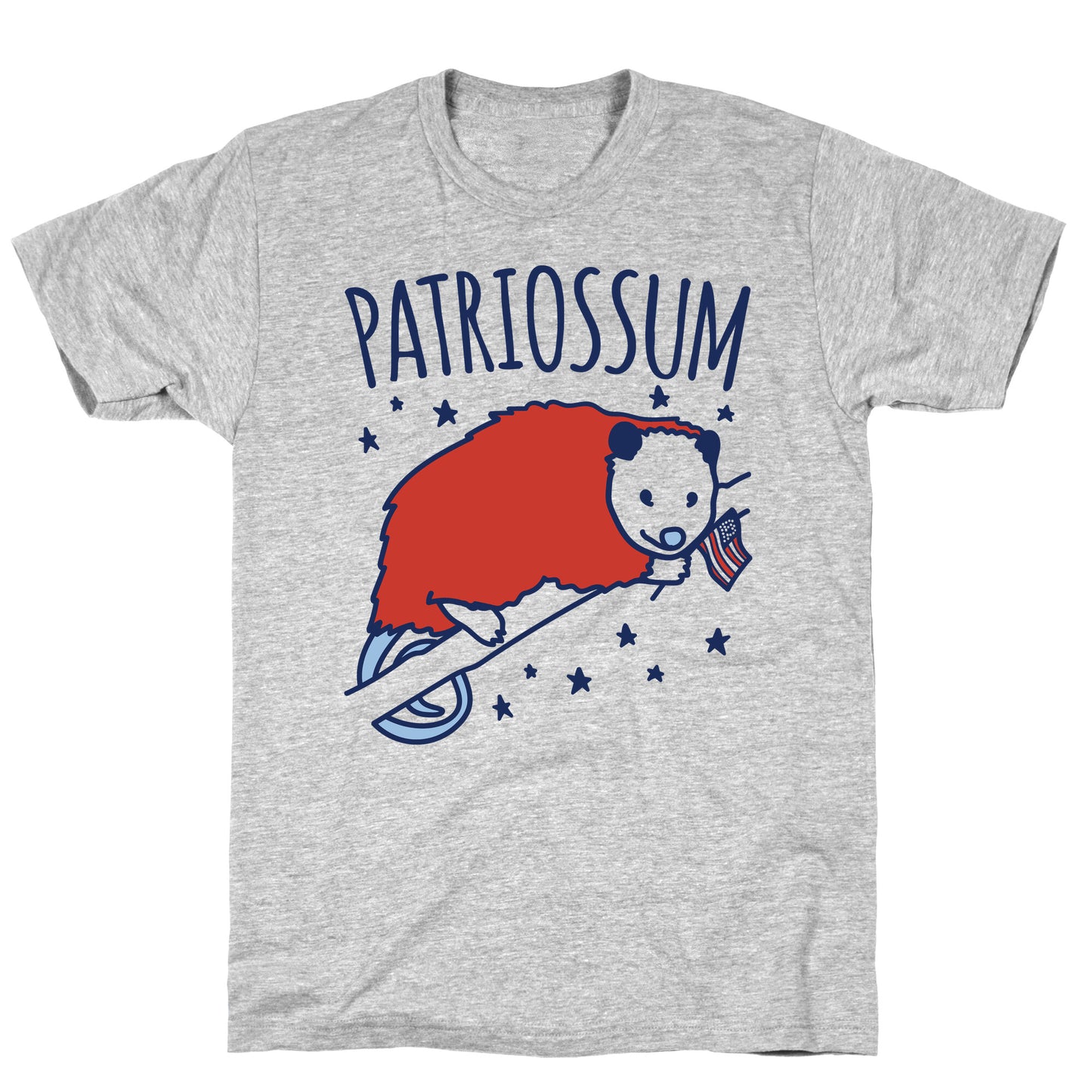 Patriossum Patriotic Opossum Parody T-Shirt