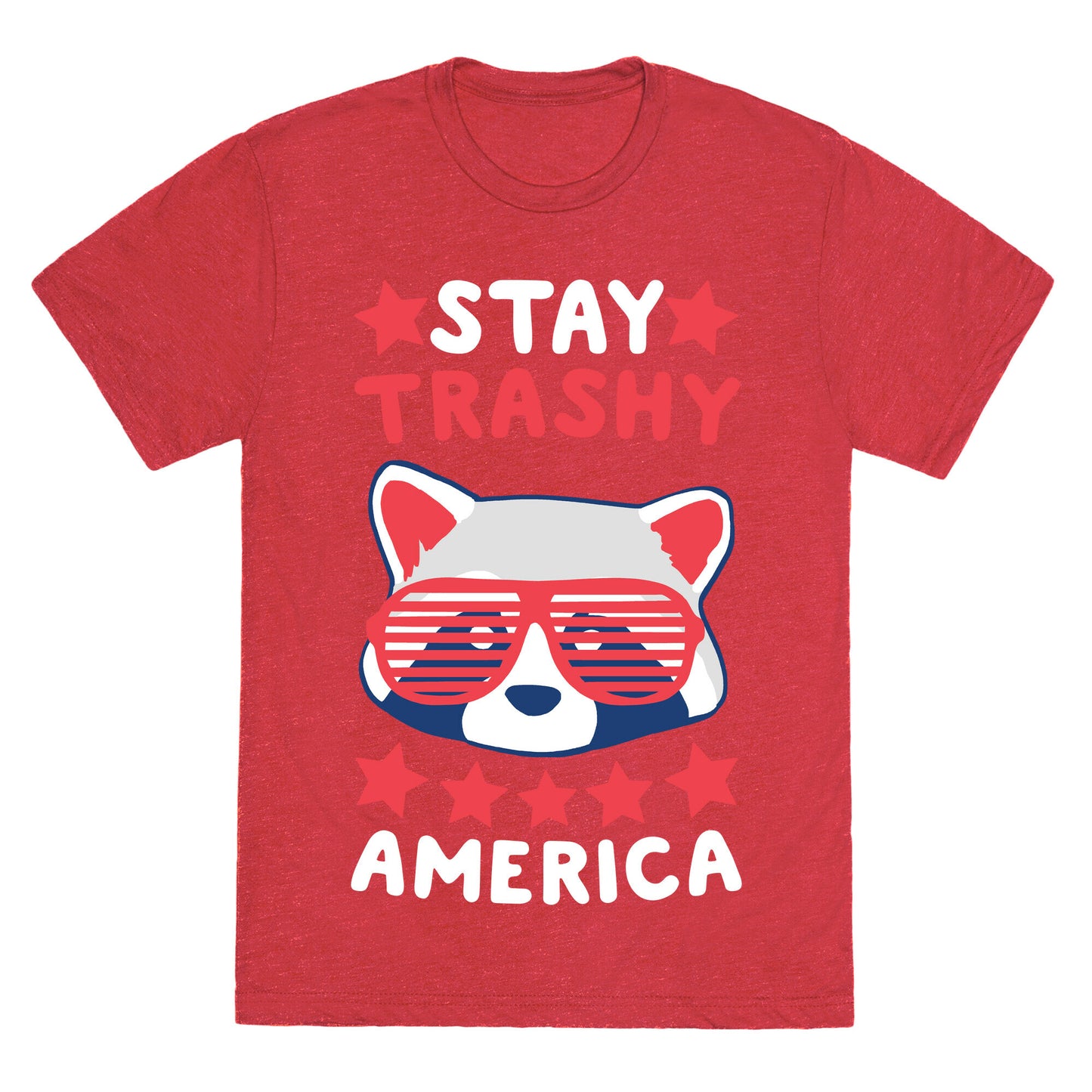 Stay Trashy, America Unisex Triblend Tee