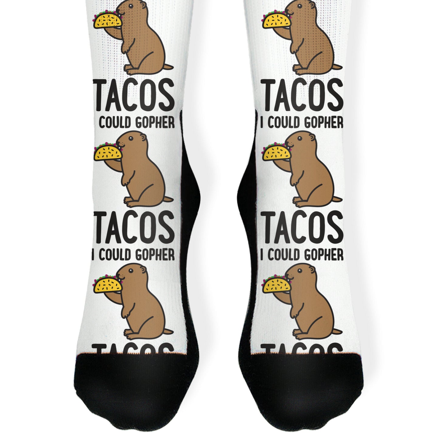I Could Gopher Tacos Socks