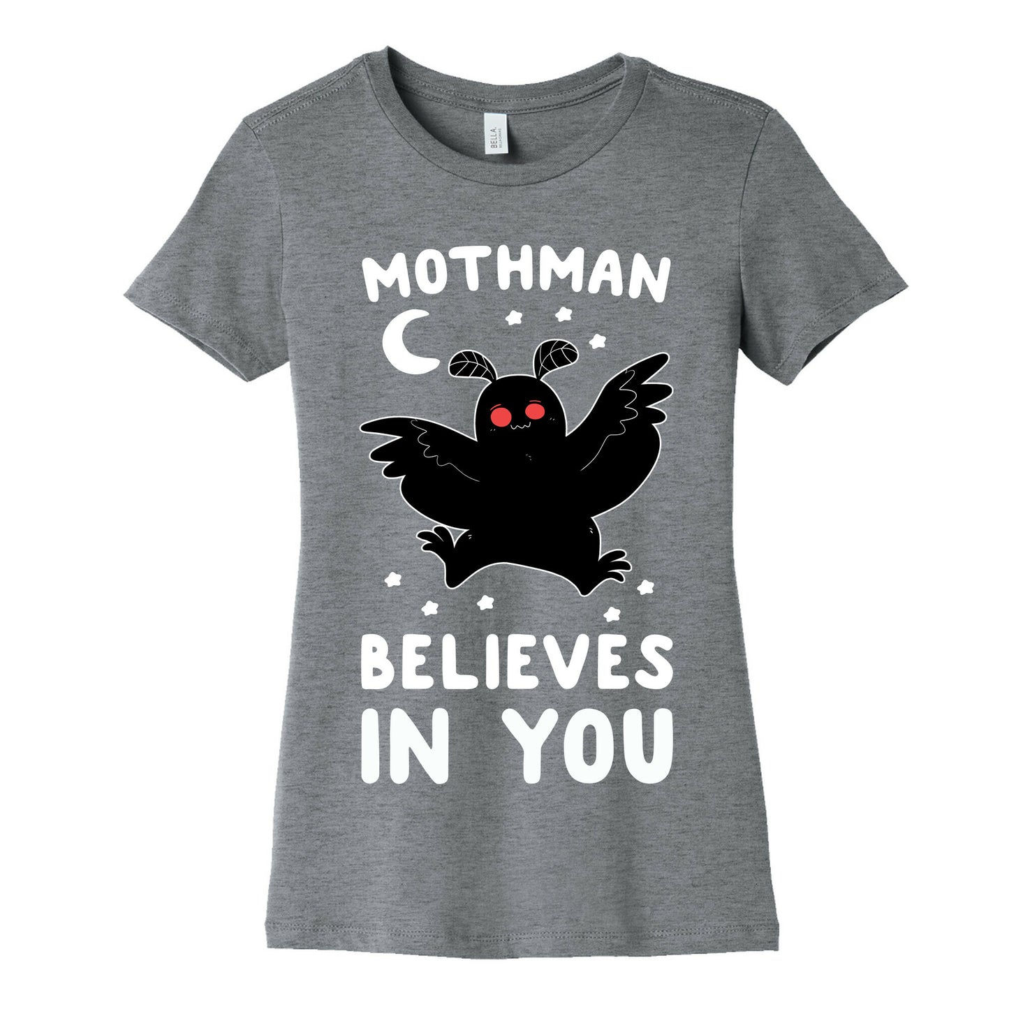 Mothman Believes in You Women's Cotton Tee