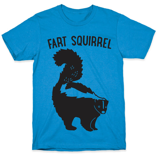 Fart Squirrel Skunk T-Shirt